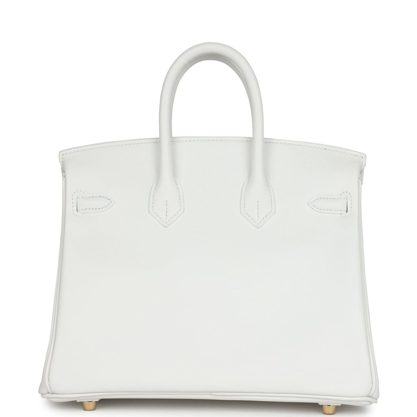 Hermes Birkin 25 New White Swift Gold Hardware