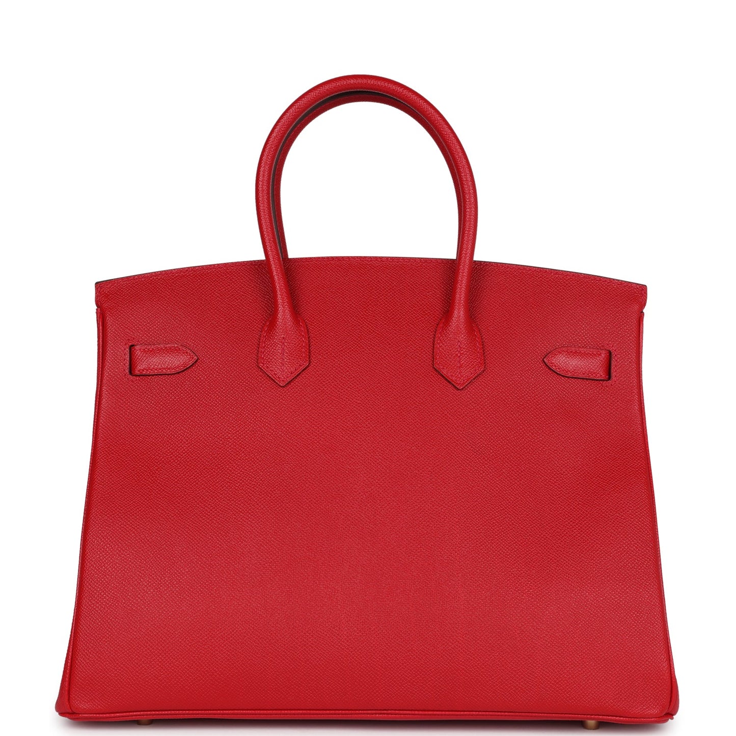 Hermes Birkin 35 Rouge Casaque Epsom Gold Hardware