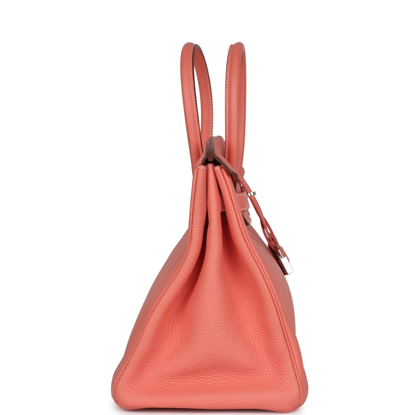 Hermes Birkin 35 Crevette Clemence Palladium Hardware