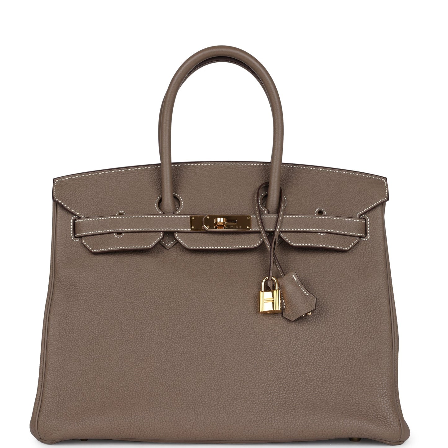 Hermes Birkin 35 Etoupe Togo Gold Hardware