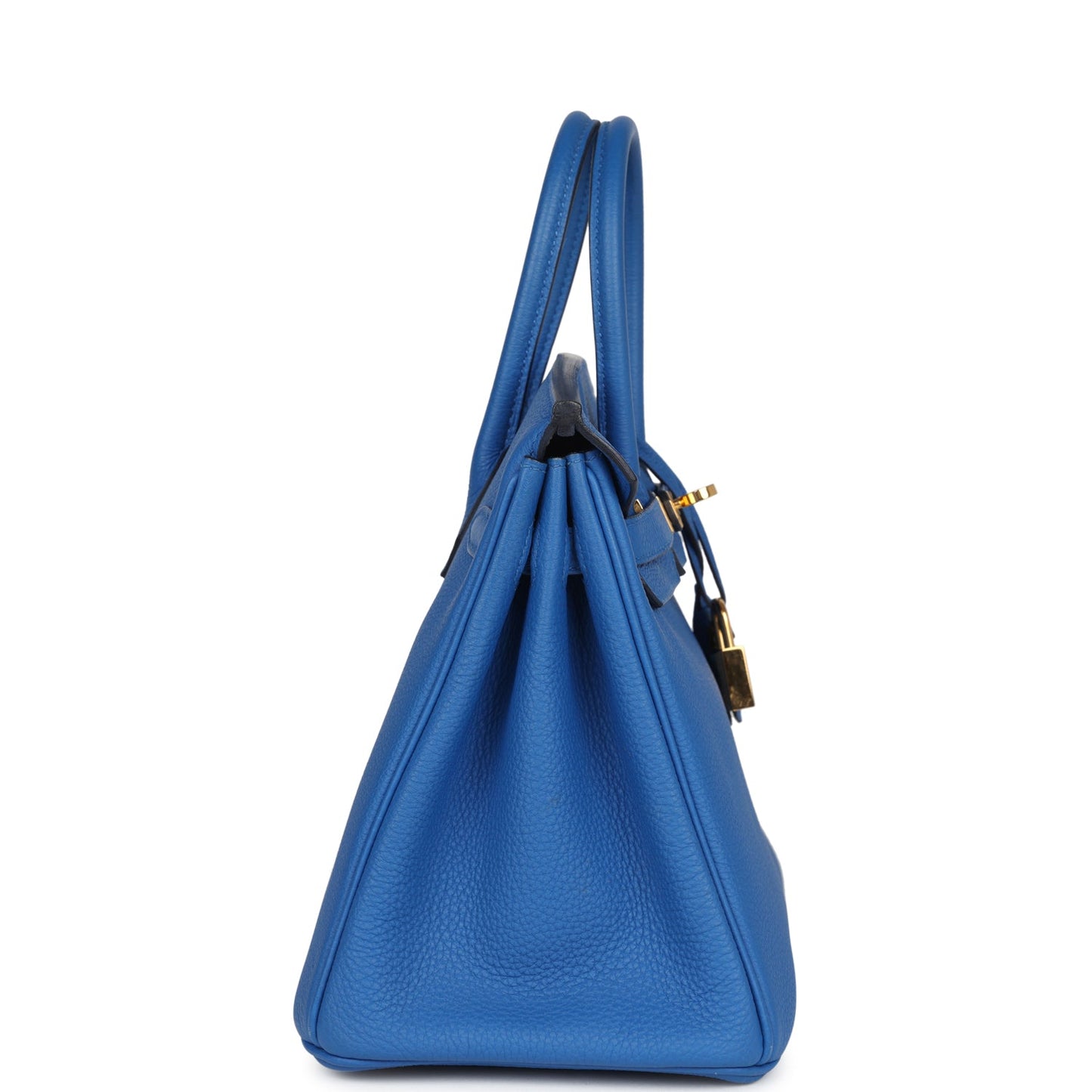 Hermes Birkin 25 Bleu Zellige Togo Gold Hardware