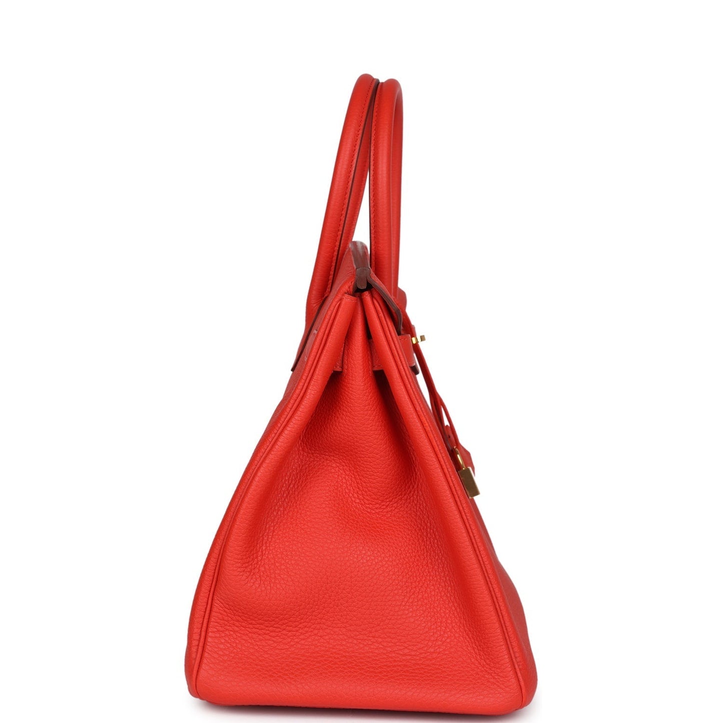 Hermes Birkin 35 Capucine Togo Gold Hardware