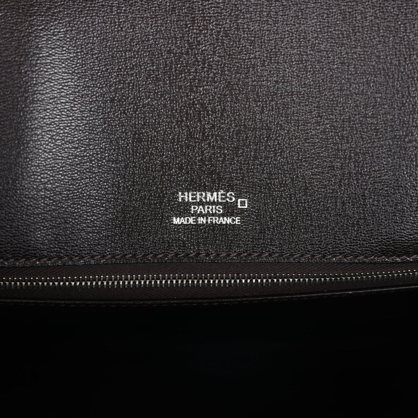 Hermes Ghillies Birkin 35 Ebene Matte Alligator and Swift Palladium Hardware