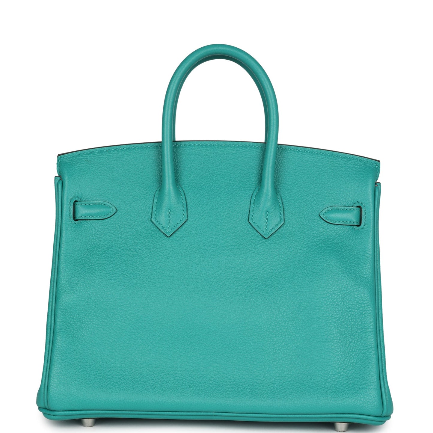 Hermes Birkin 25 Vert Verone Verso Novillo Palladium Hardware