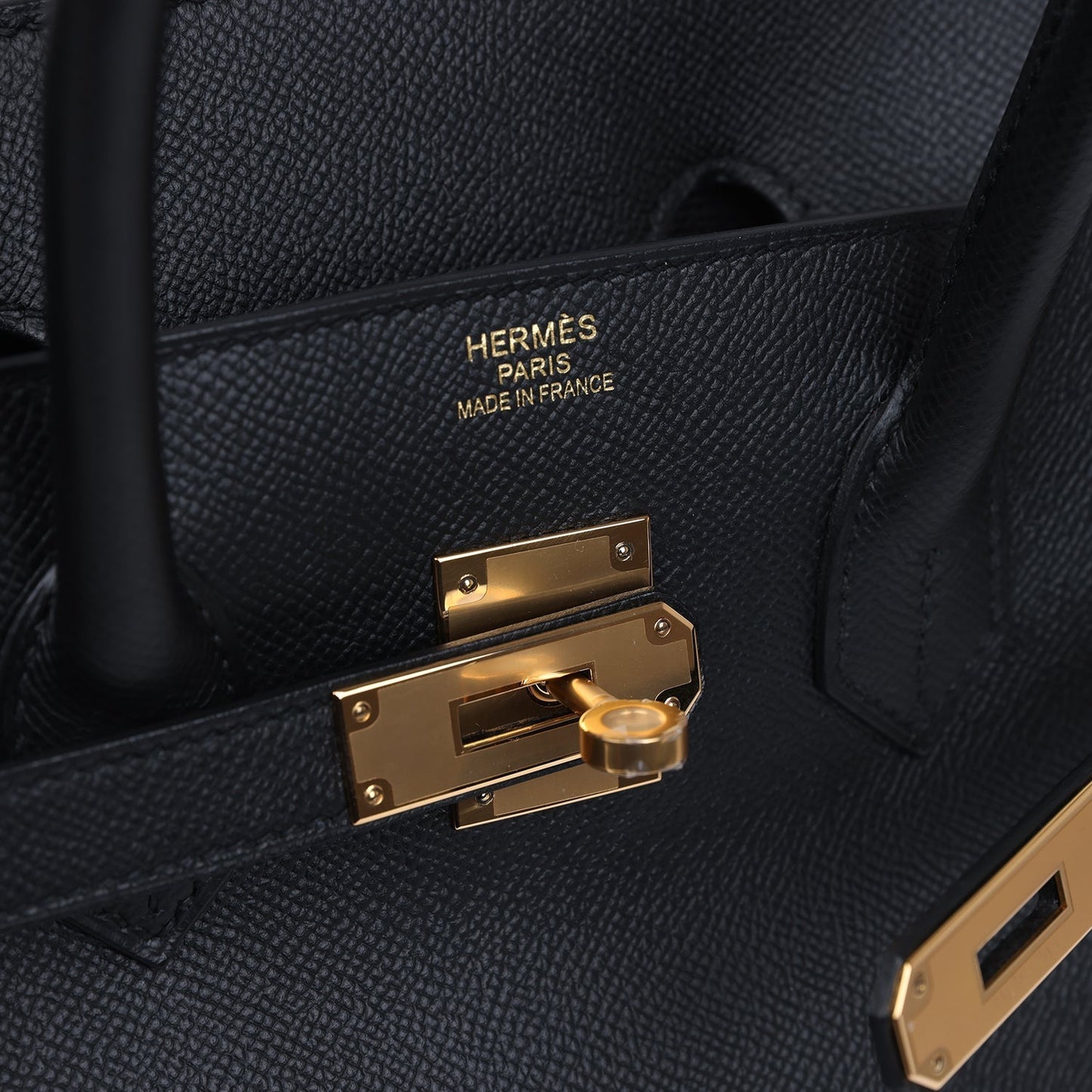 Hermes Birkin 35 Black Epsom Gold Hardware