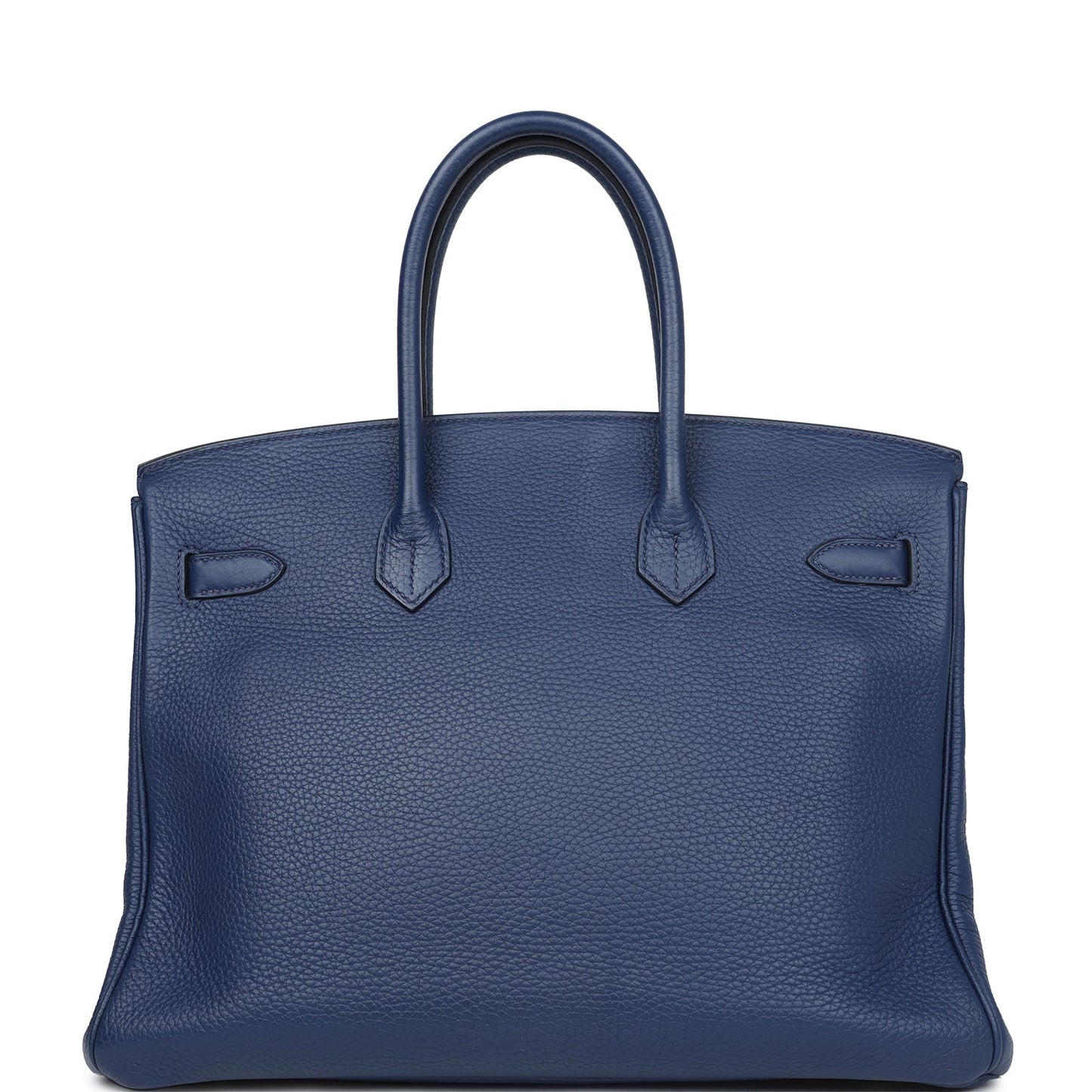 Hermes Birkin 35 Bleu Saphir Clemence Gold Hardware