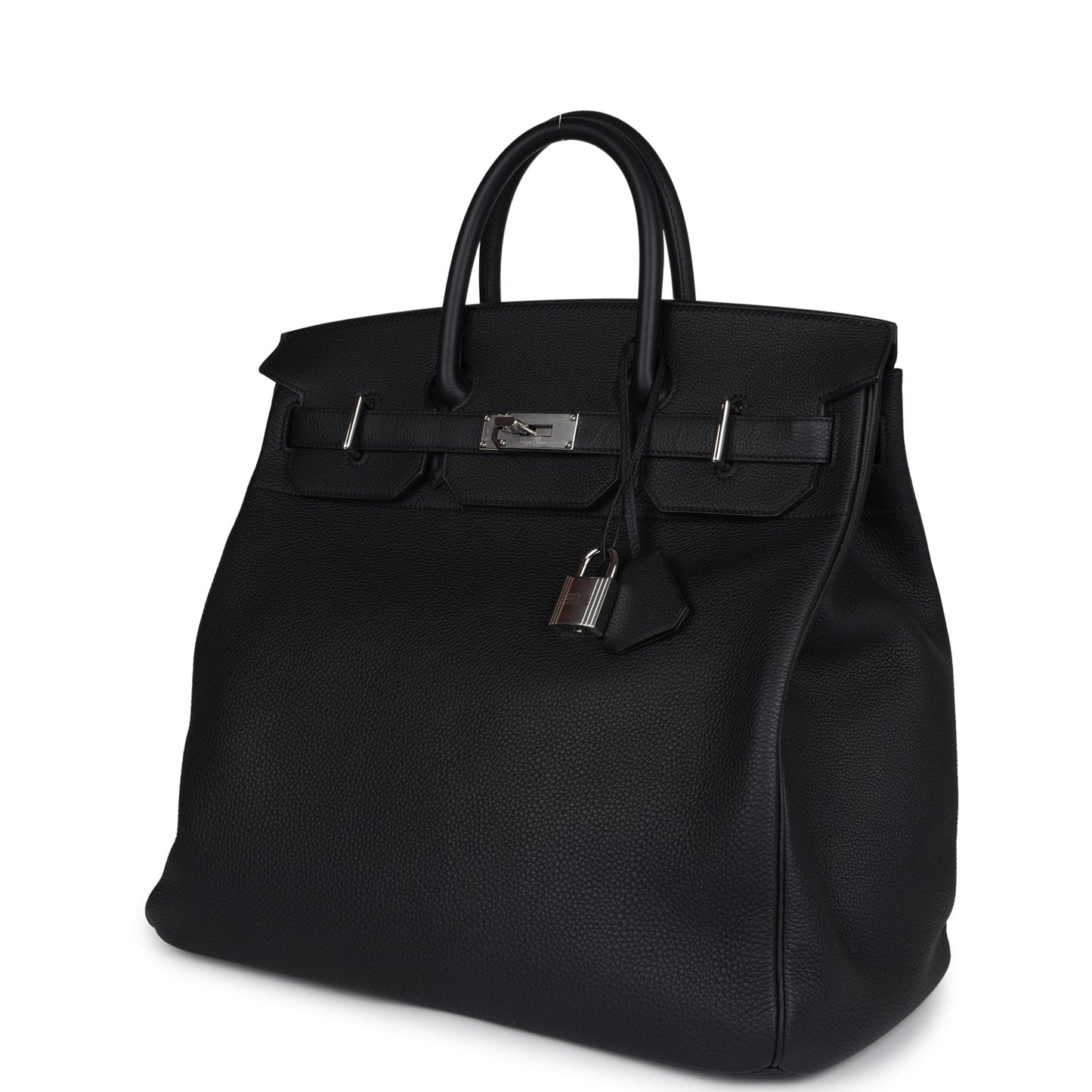 Hermes HAC Birkin 40 Black Togo Palladium Hardware