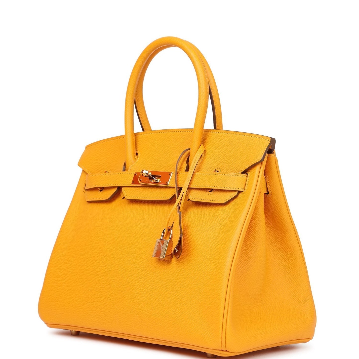 Hermes Birkin 30 Jaune D'or Epsom Gold Hardware