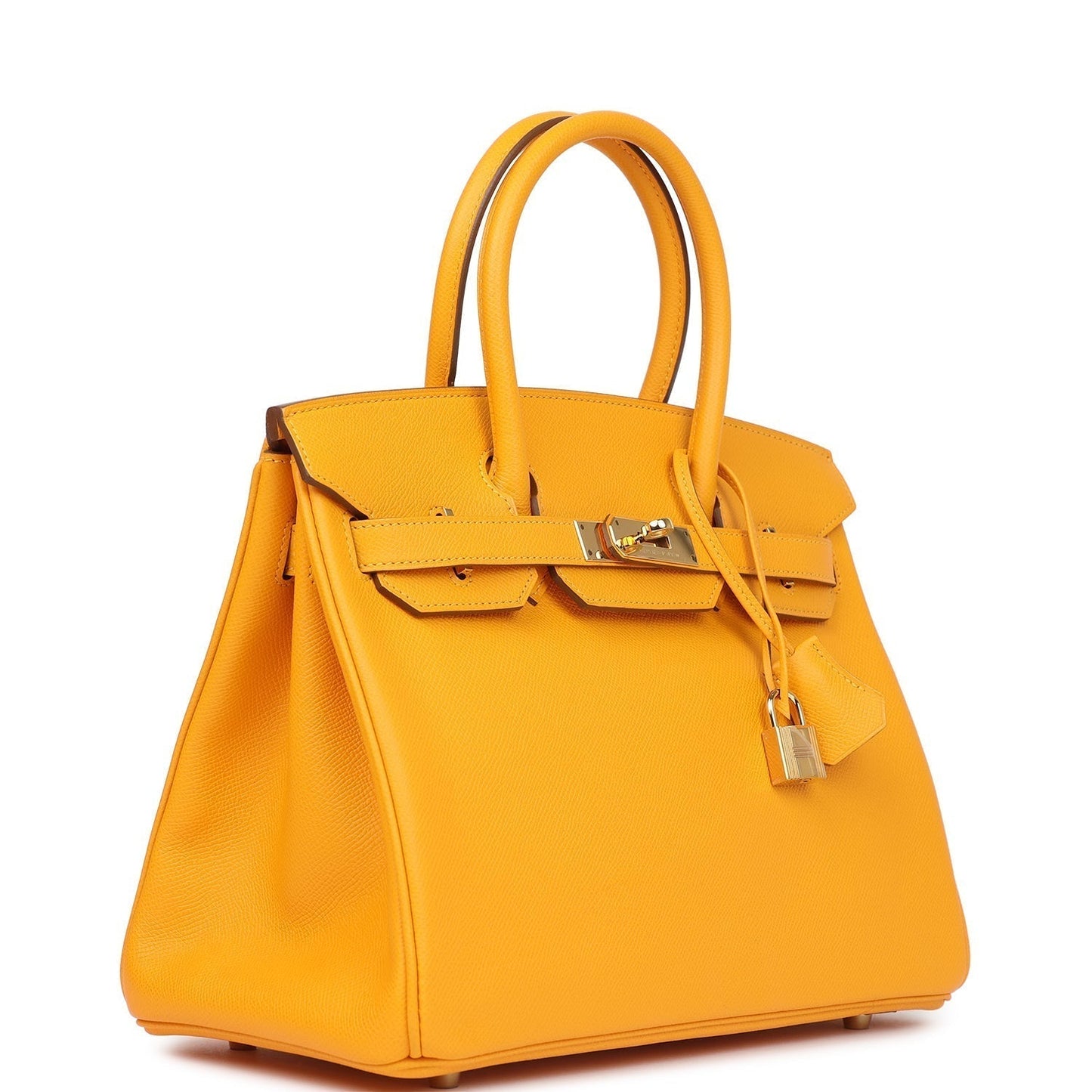 Hermes Birkin 30 Jaune D'or Epsom Gold Hardware