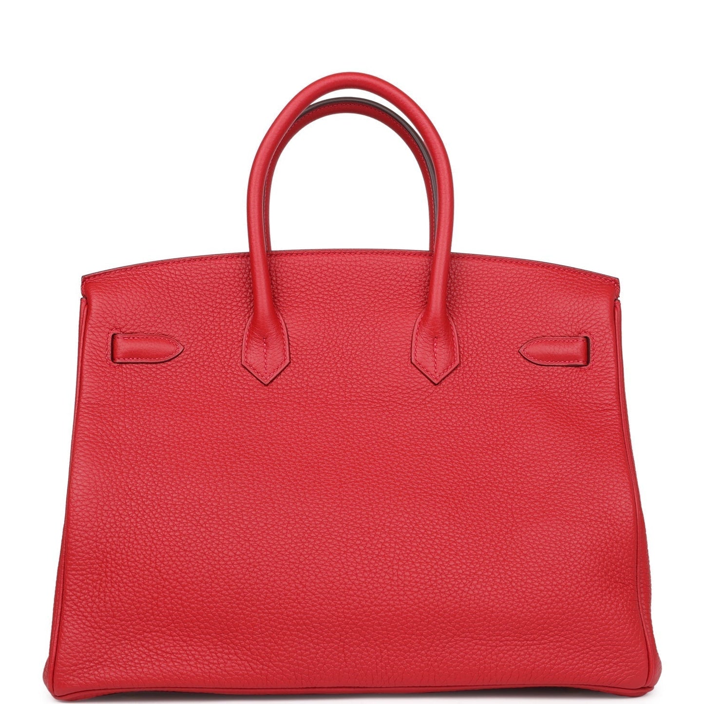 Hermes Birkin 35 Rouge Casaque Togo Gold Hardware