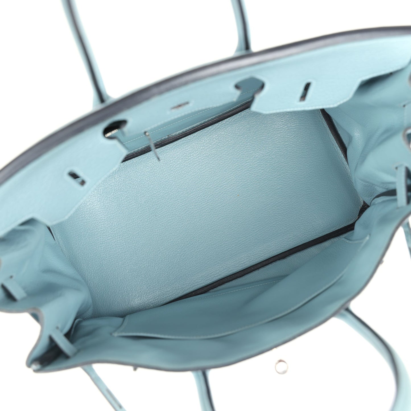 Hermes Birkin 35 Ciel Togo Palladium Hardware