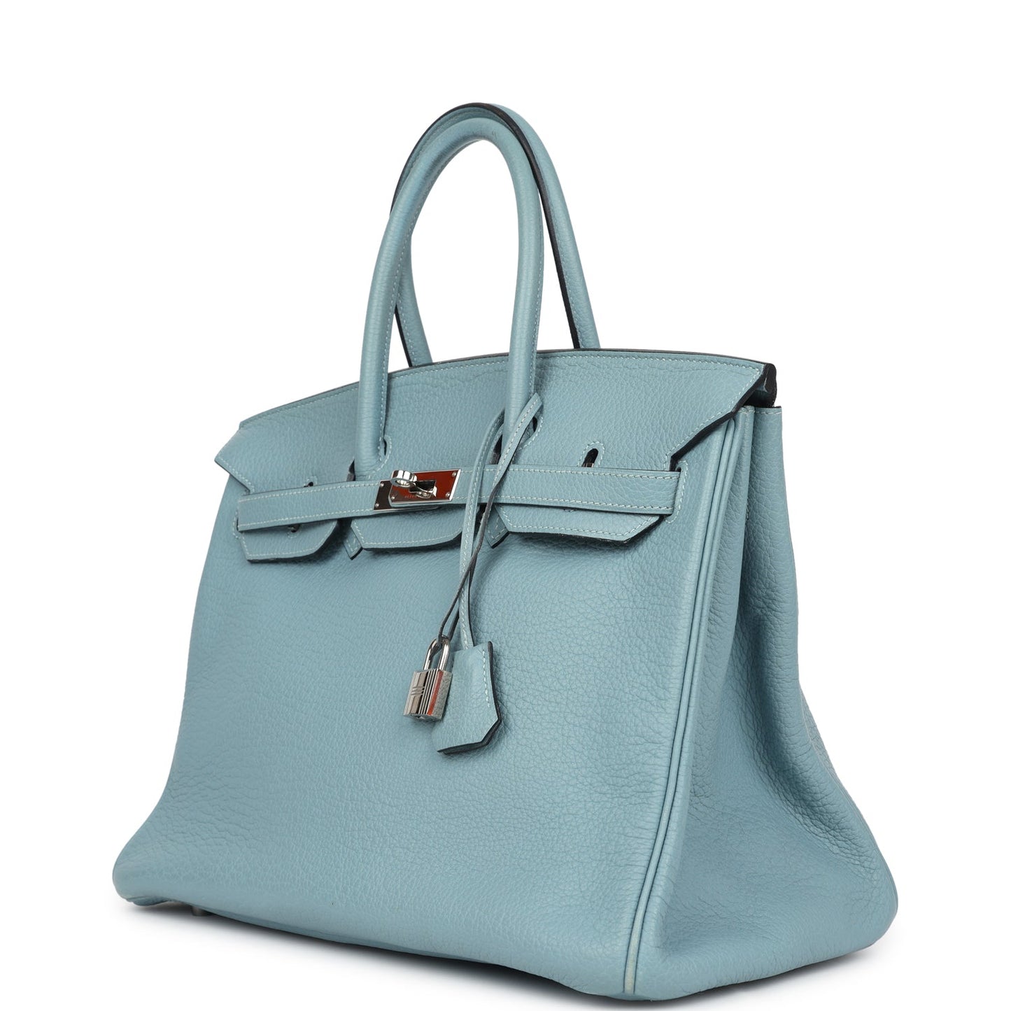 Hermes Birkin 35 Ciel Togo Palladium Hardware