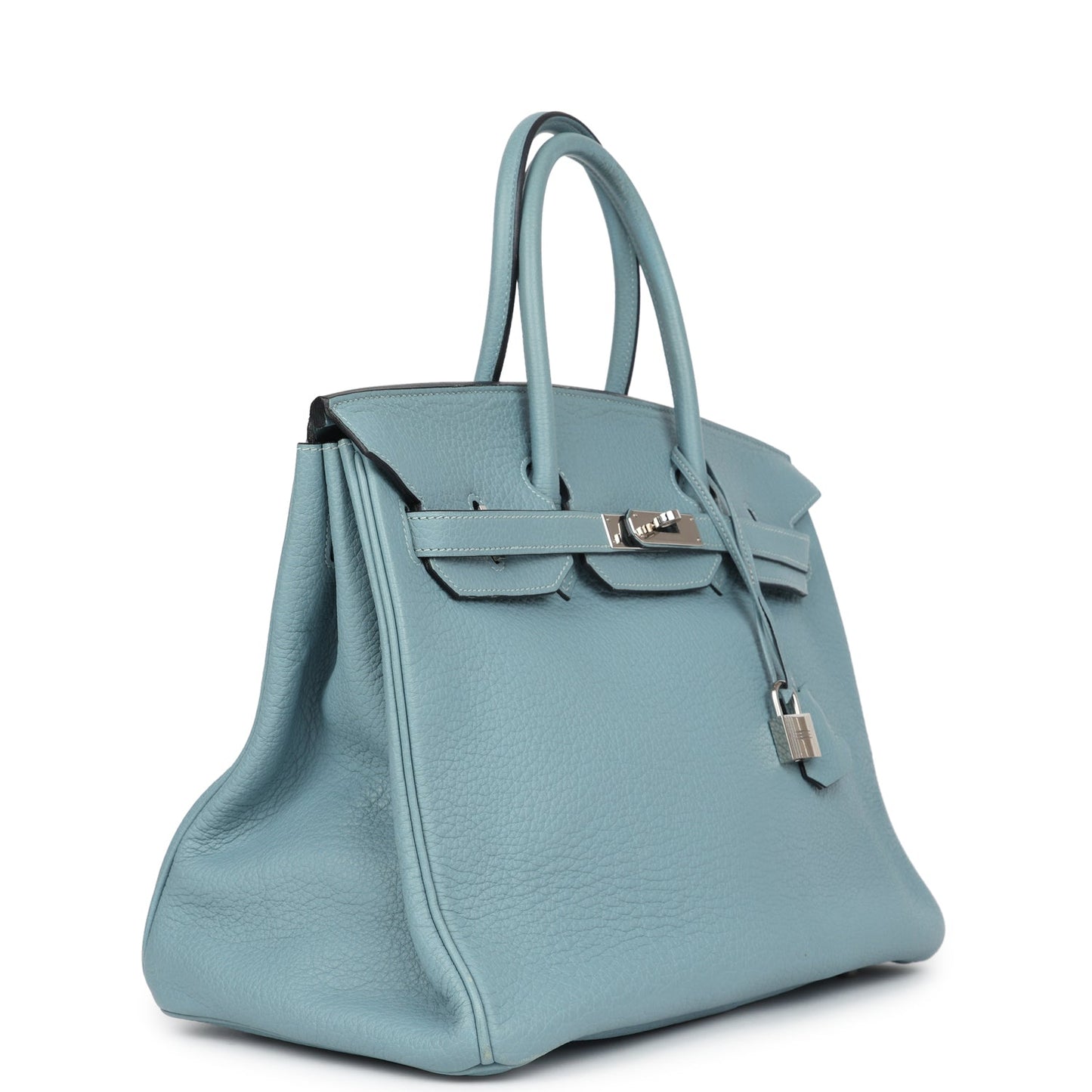 Hermes Birkin 35 Ciel Togo Palladium Hardware