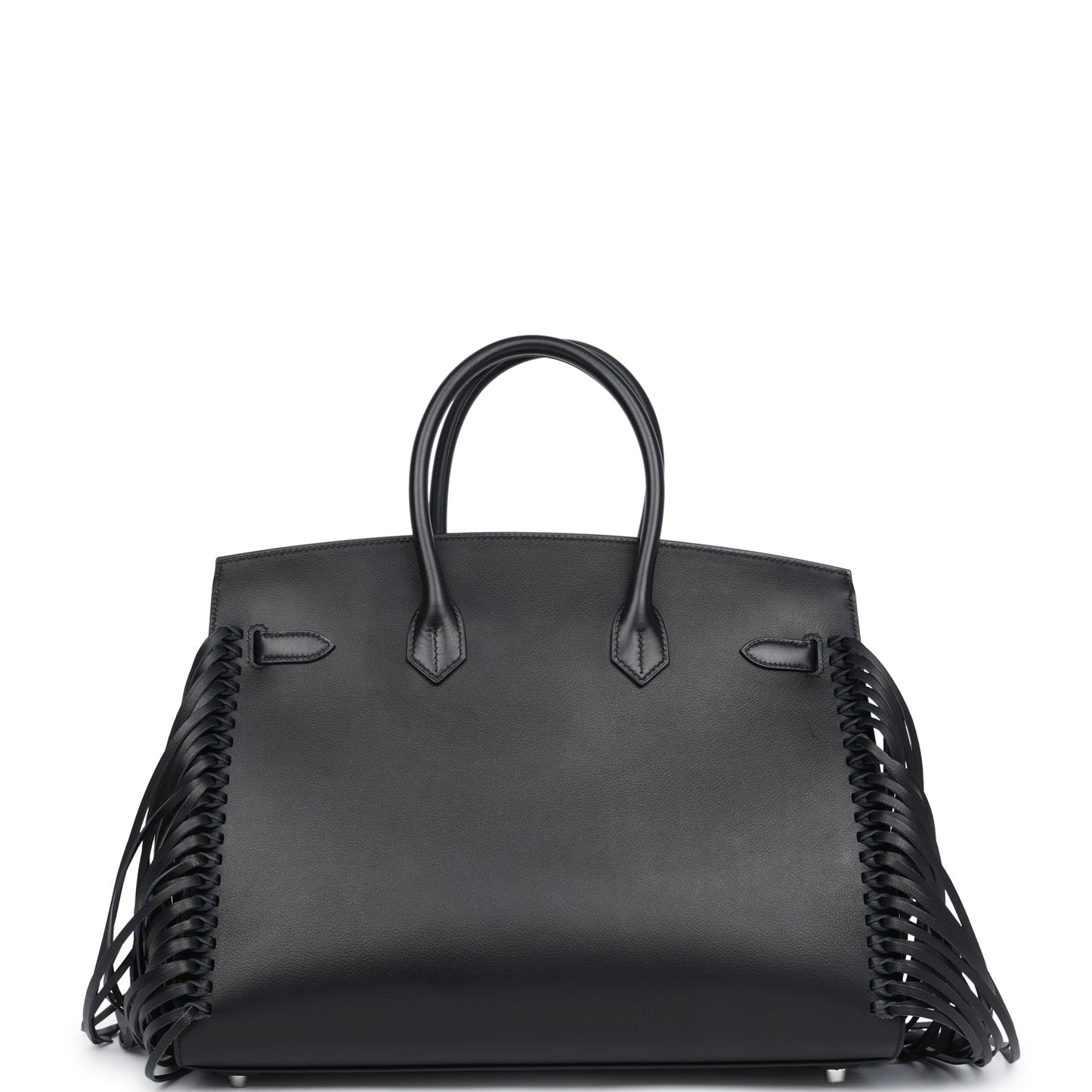 Hermes Birkin 35 Anate Black Evergrain Palladium Hardware