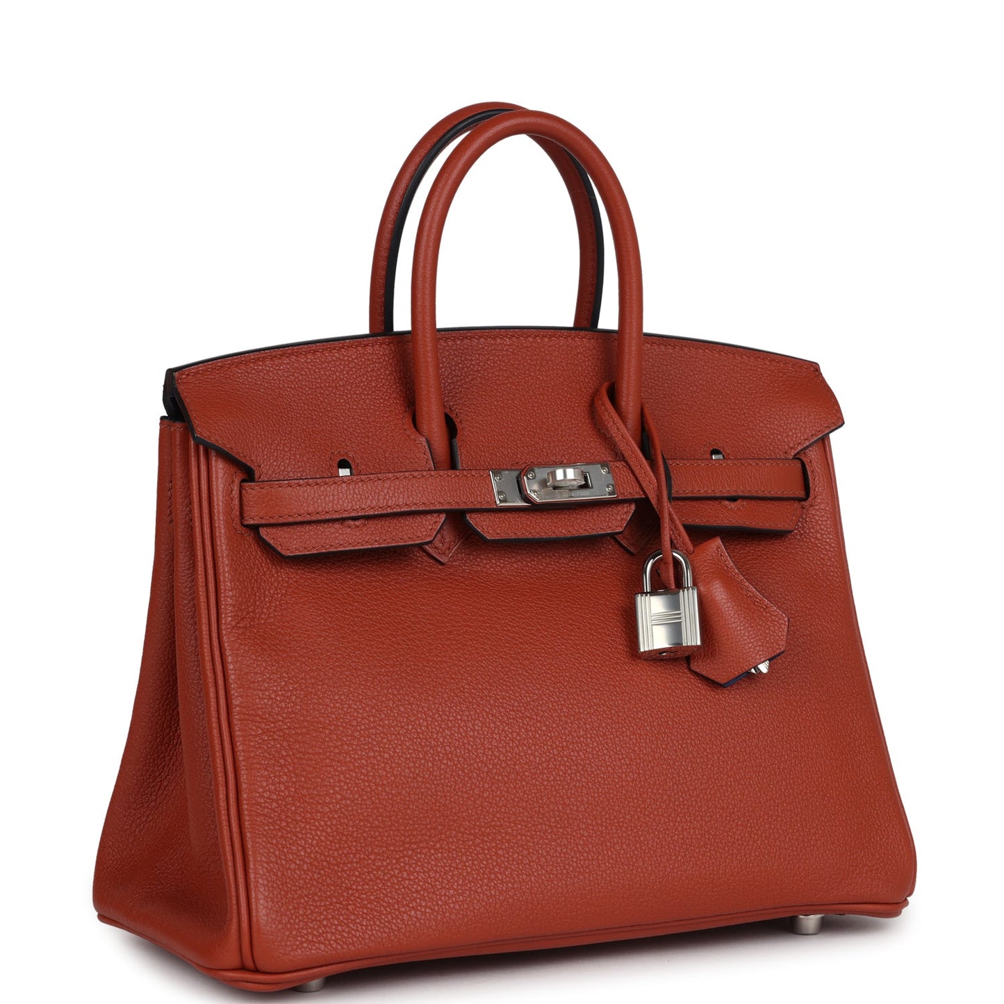 Hermes Birkin 25 Cuirve Verso Taurillon Novillo Palladium Hardware