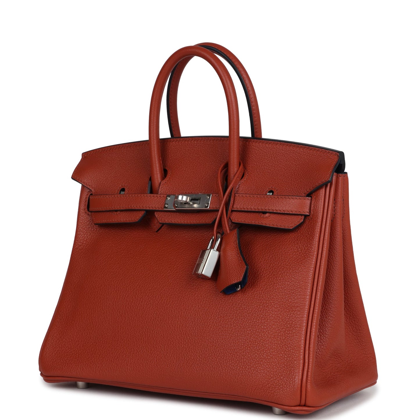 Hermes Birkin 25 Cuirve Verso Taurillon Novillo Palladium Hardware