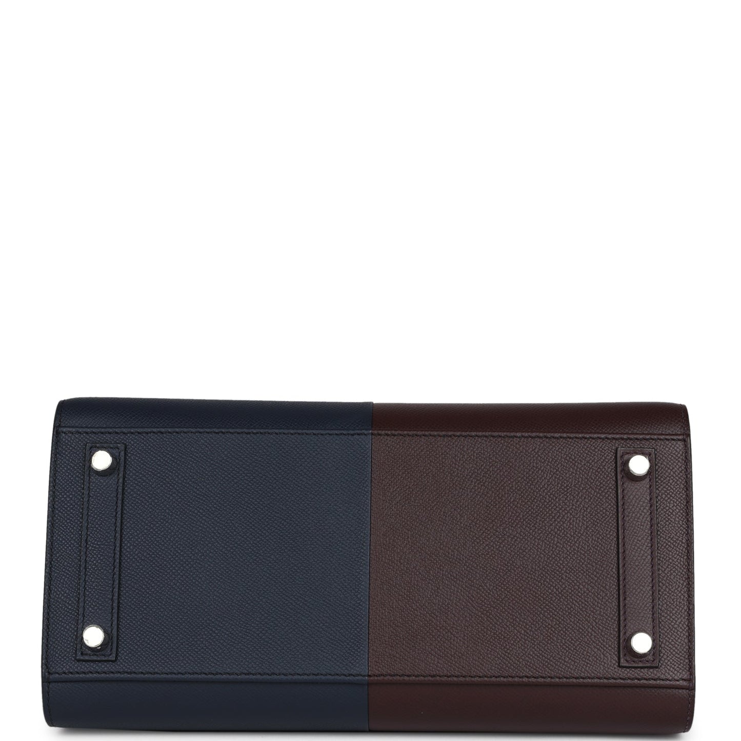 Hermes Casaque Birkin Sellier 30 Rouge Sellier and Bleu Indigo Epsom Palladium Hardware