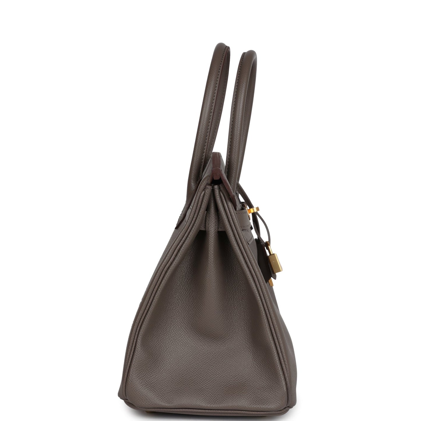 Hermes Birkin 30 Etain Epsom Gold Hardware