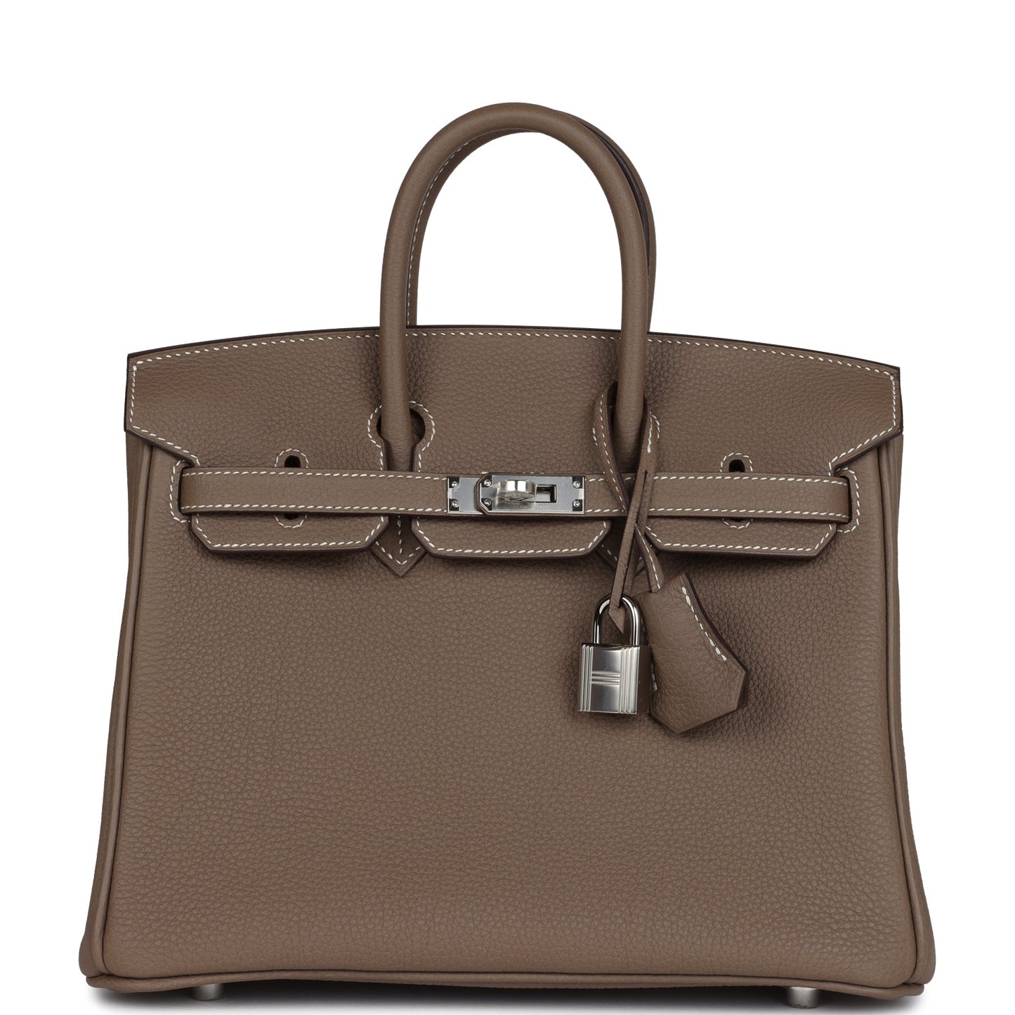 Hermes Birkin 25 Etoupe Togo Palladium Hardware