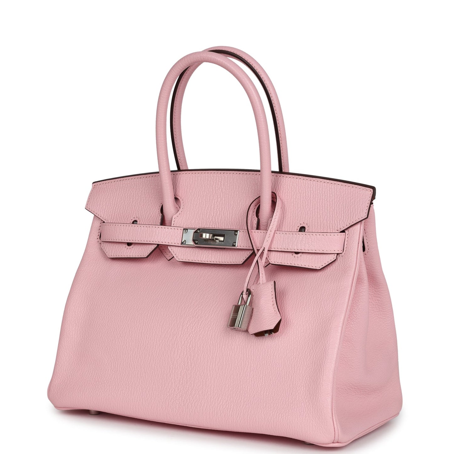 Hermes Special Order (HSS) Birkin 30 Rose Sakura Verso Chèvre Palladium Hardware