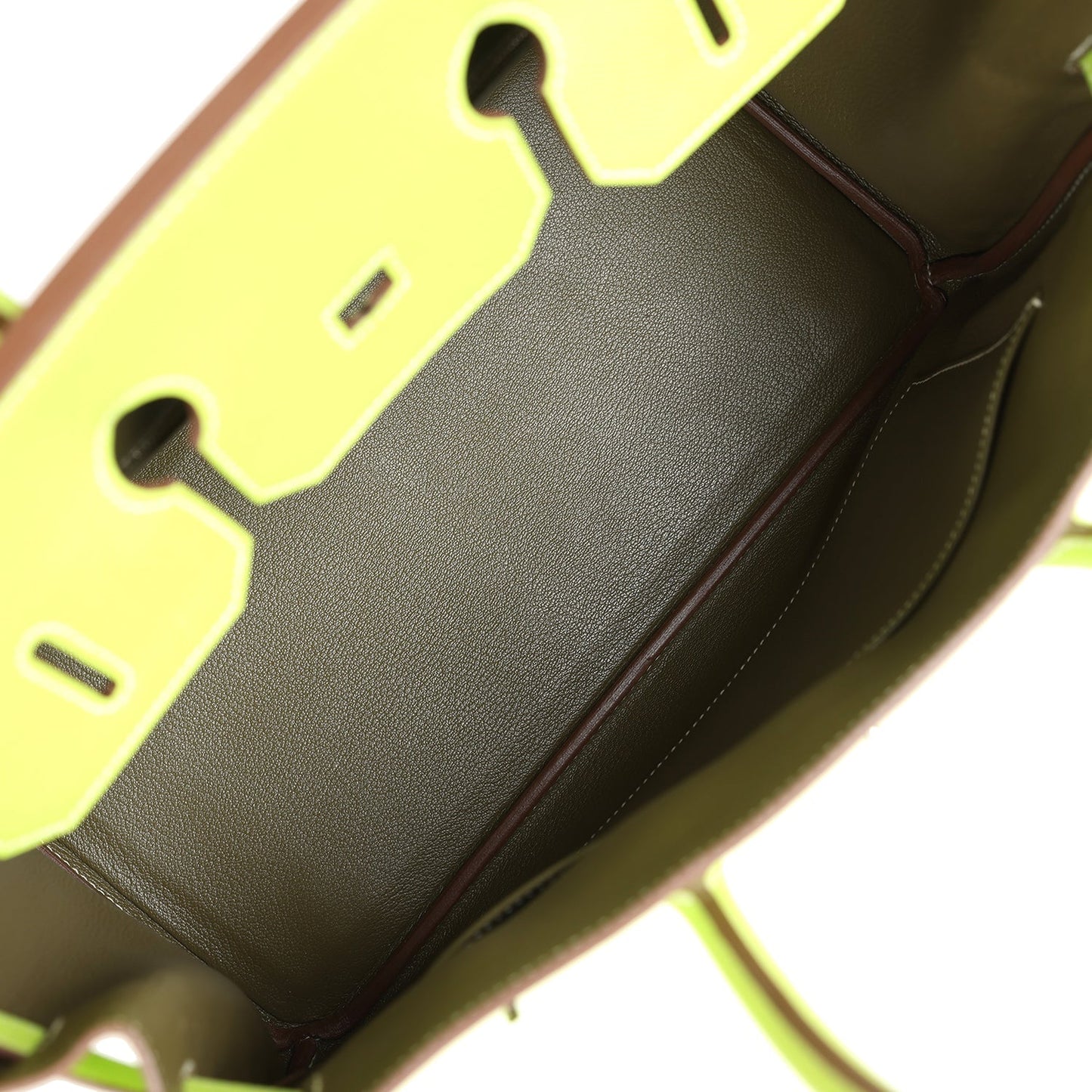 Hermes Birkin 35 Kiwi Candy Epsom Palladium Hardware