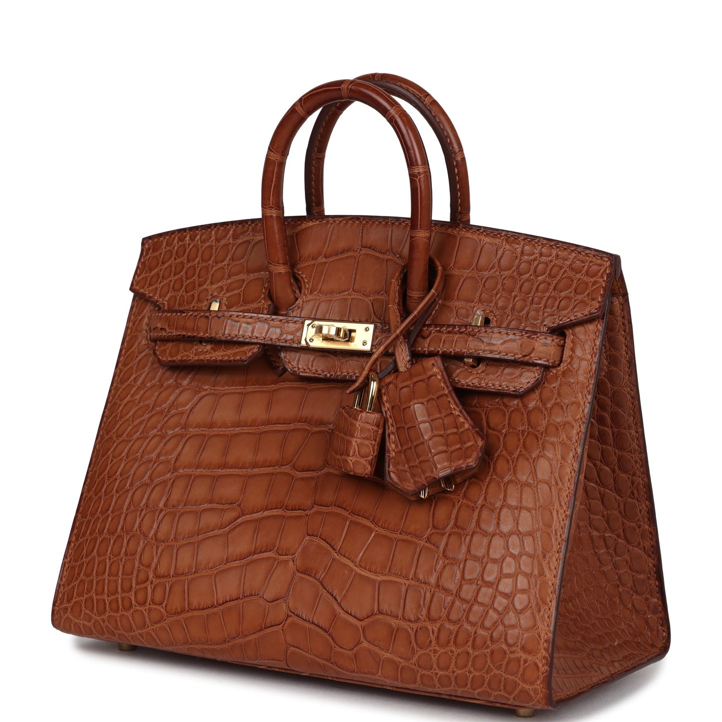 Hermes Birkin Sellier 20 Gold Matte Alligator Gold Hardware