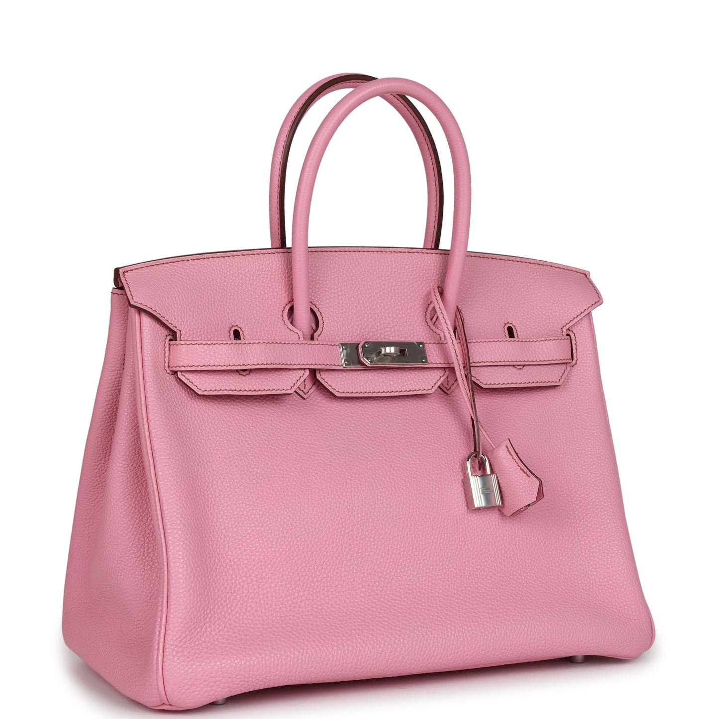 Hermes Birkin 35 Bubblegum Togo Palladium Hardware