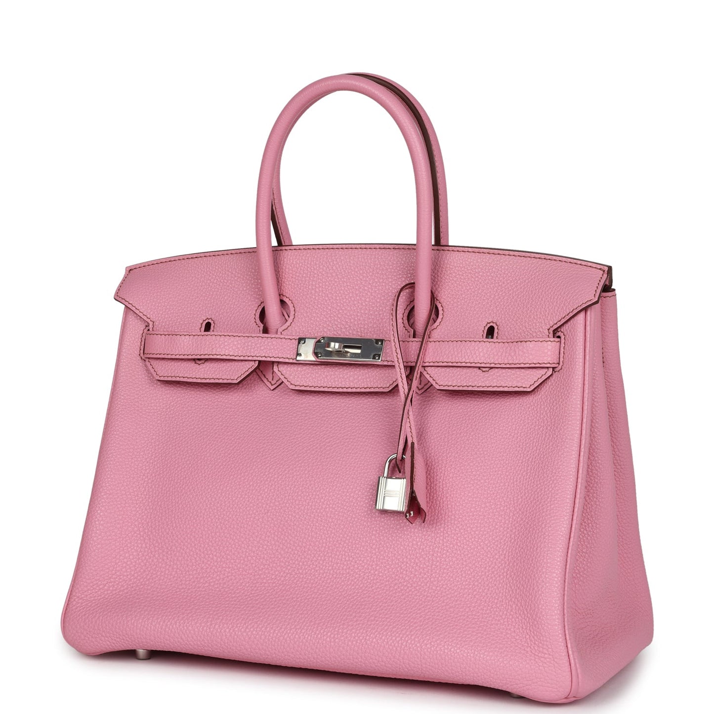 Hermes Birkin 35 Bubblegum Togo Palladium Hardware