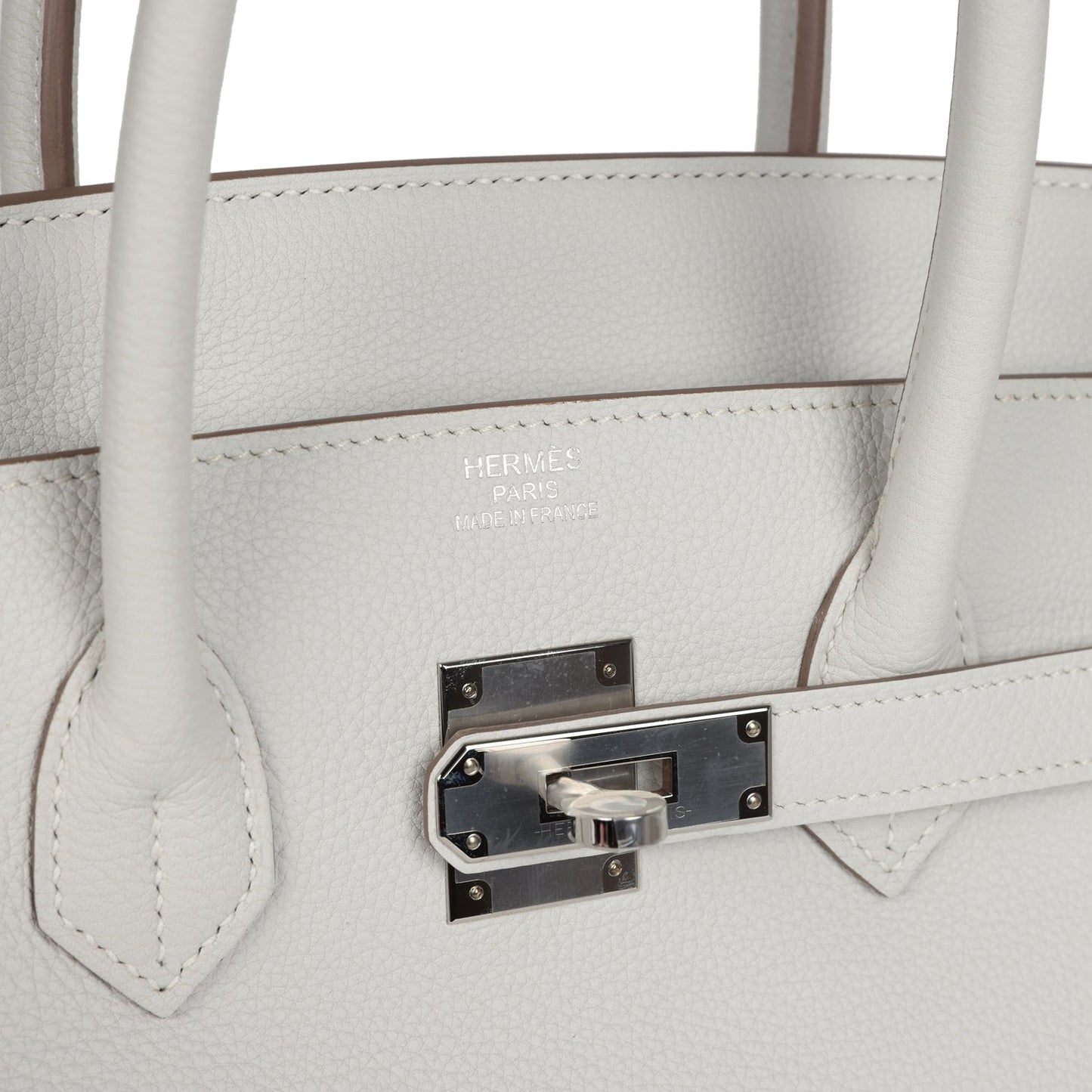 Hermes Birkin 35 Gris Pale Togo Palladium Hardware