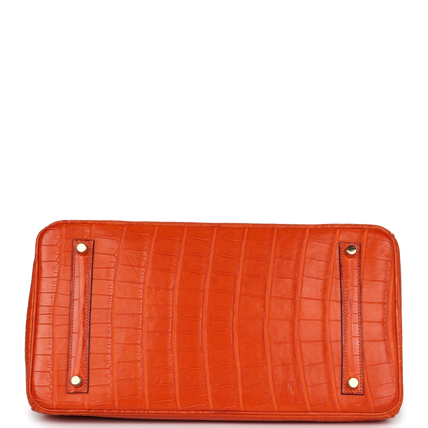 Hermes Birkin 35 Feu Matte Alligator Gold Hardware