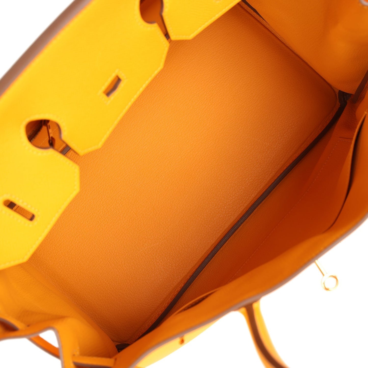 Hermes Birkin 35 Jaune D'Or Epsom Gold Hardware