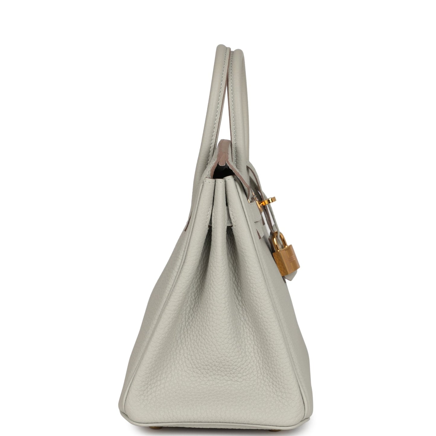 Hermes Birkin 25 Gris Perle Togo Gold Hardware