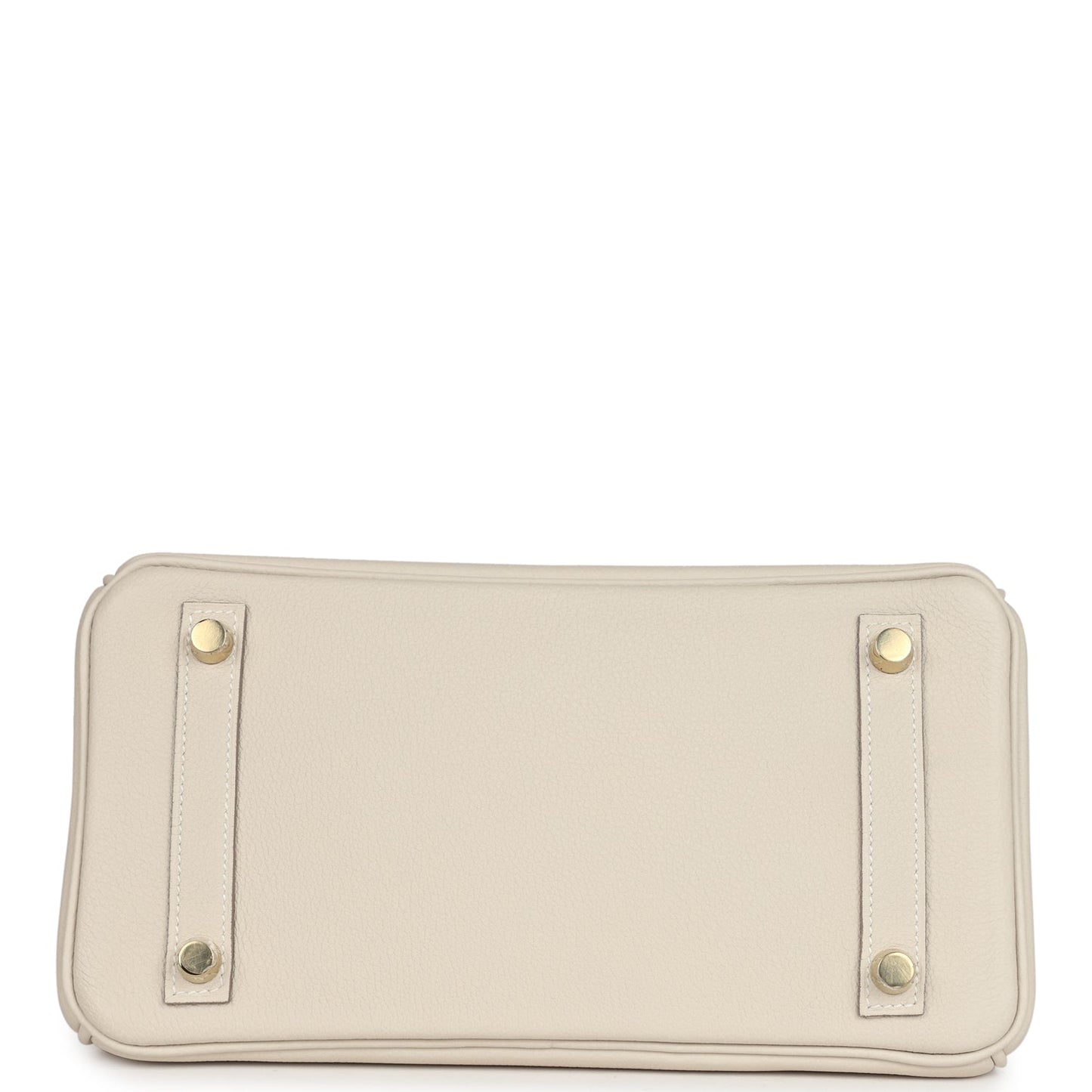 Hermes Birkin 25 Craie Taurillon Novillo Gold Hardware