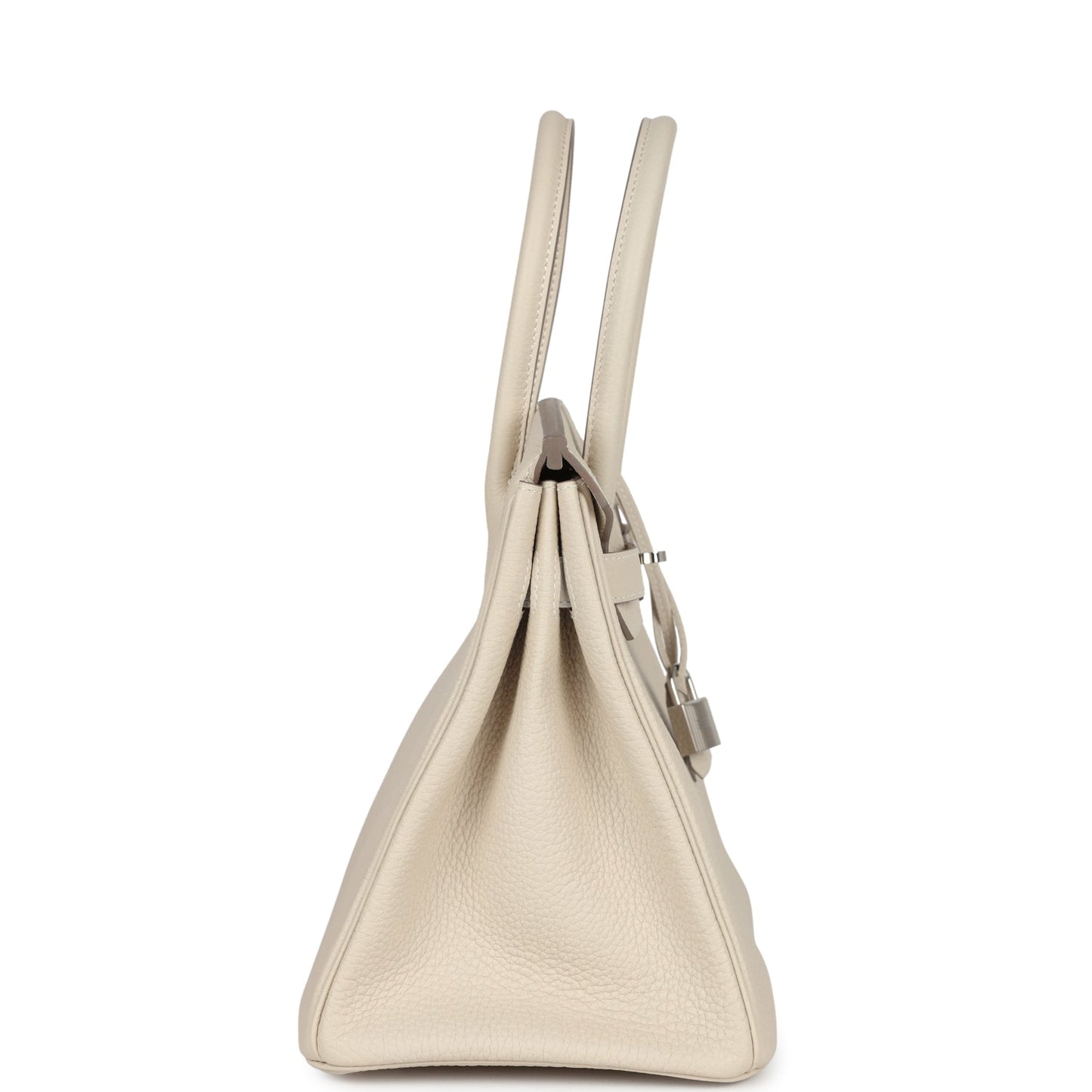 Hermes Birkin 30 Craie Togo Palladium Hardware