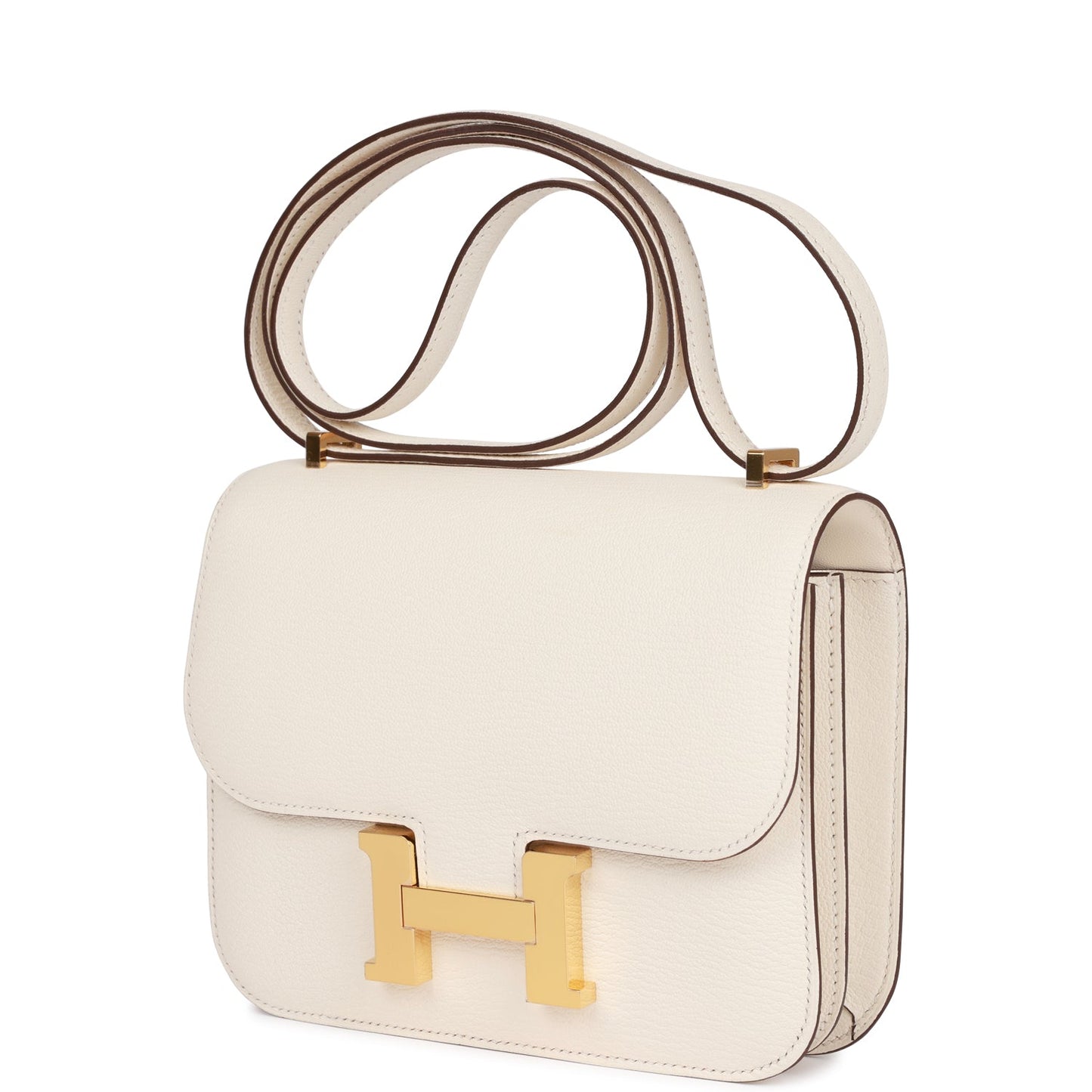 Hermes Constance 18 Nata Chevre Mysore Gold Hardware