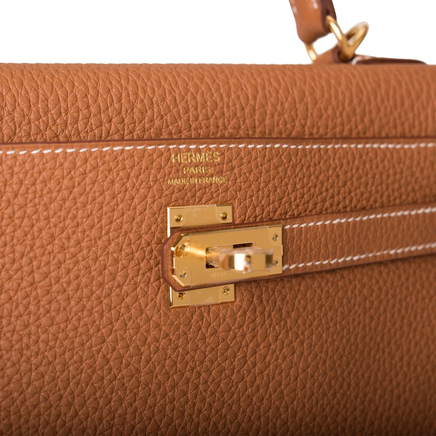 Hermes Kelly Retourne 25 Gold Togo Gold Hardware