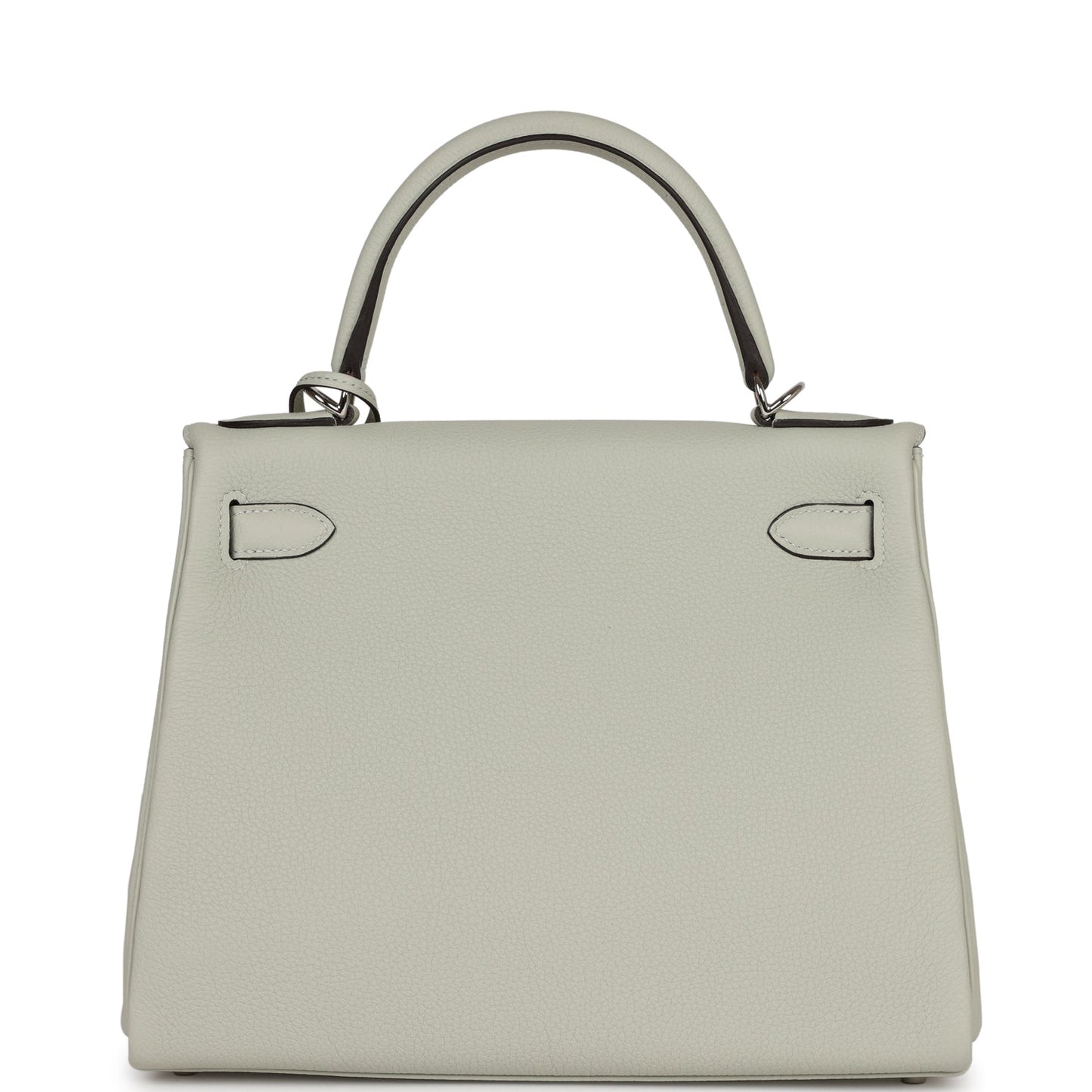 Hermes Kelly 28 Gris Neve Togo Palladium Hardware - Retourne 28