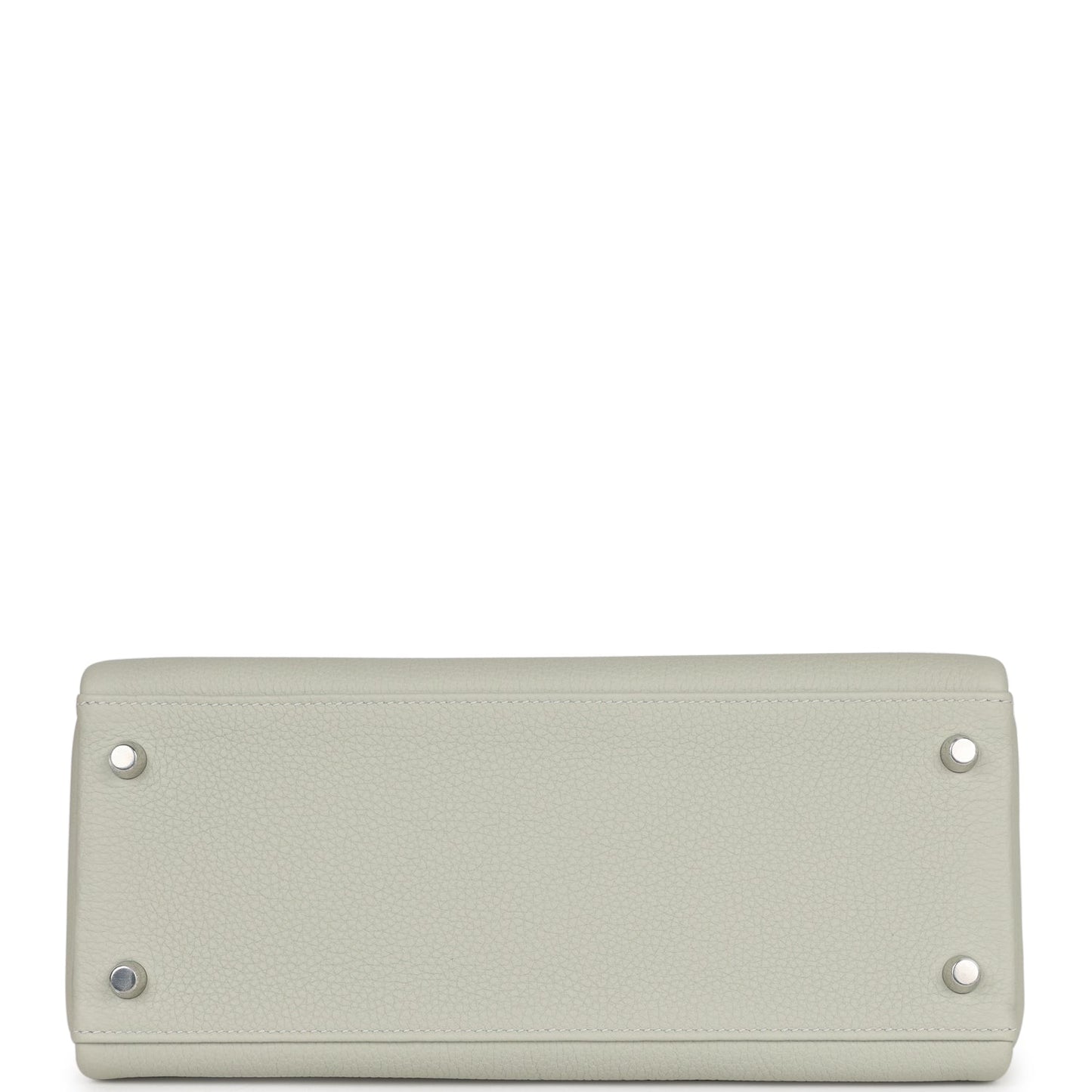 Hermes Kelly 28 Gris Neve Togo Palladium Hardware - Retourne 28
