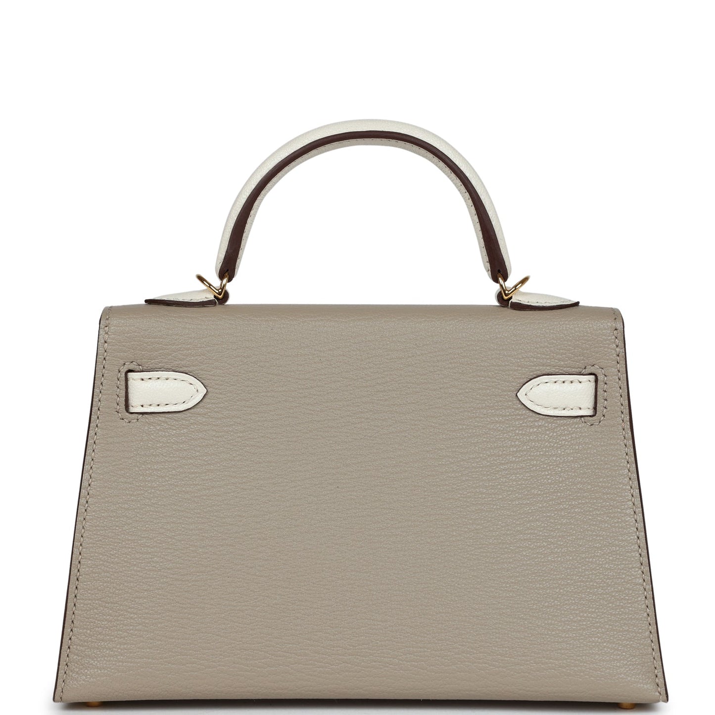 Hermes HSS Kelly 20 Gris Tourterelle et Nata Chevre avec Quincaillerie Dorée