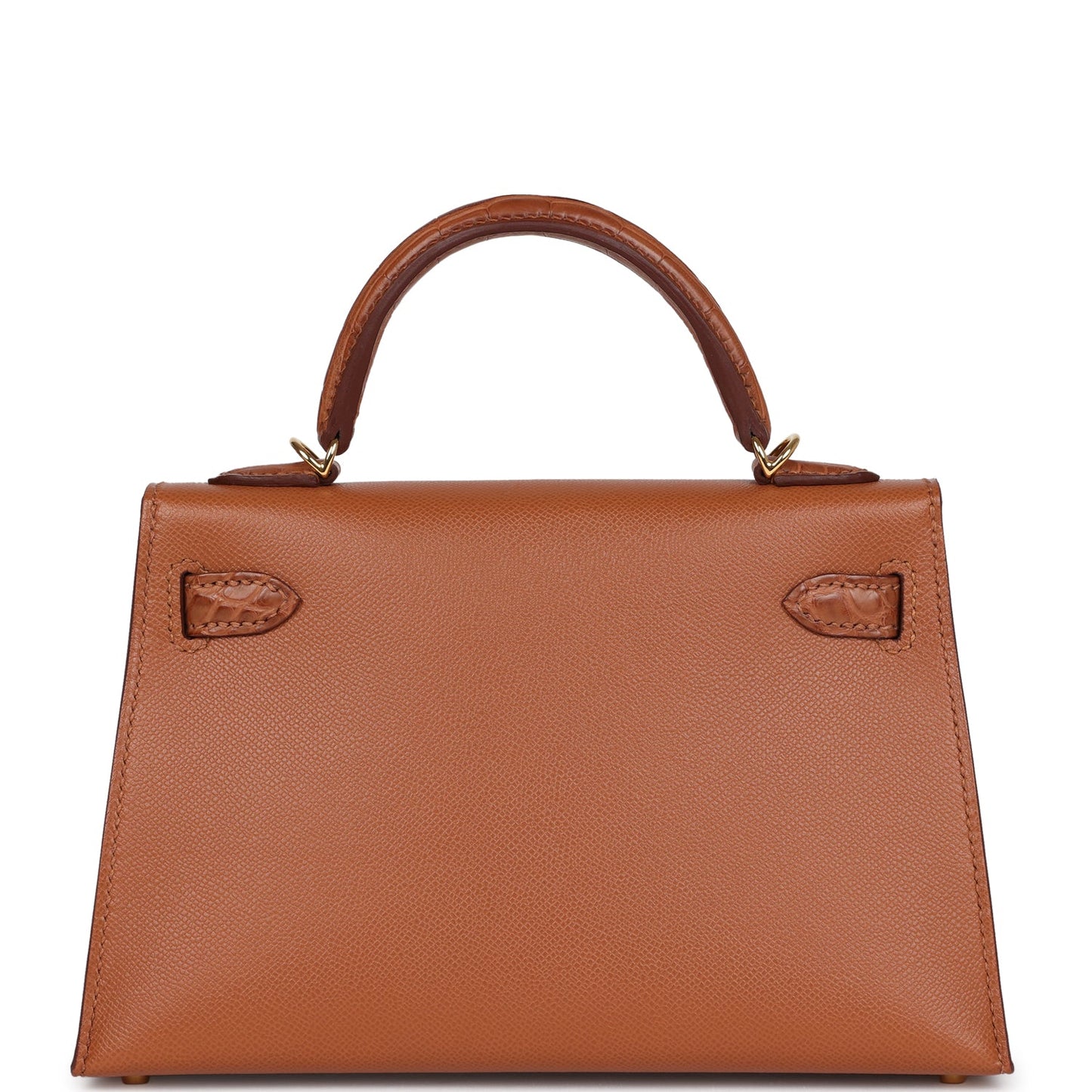 Hermes Kelly Sellier 20 Gold Madame and Matte Alligator Touch Gold Hardware