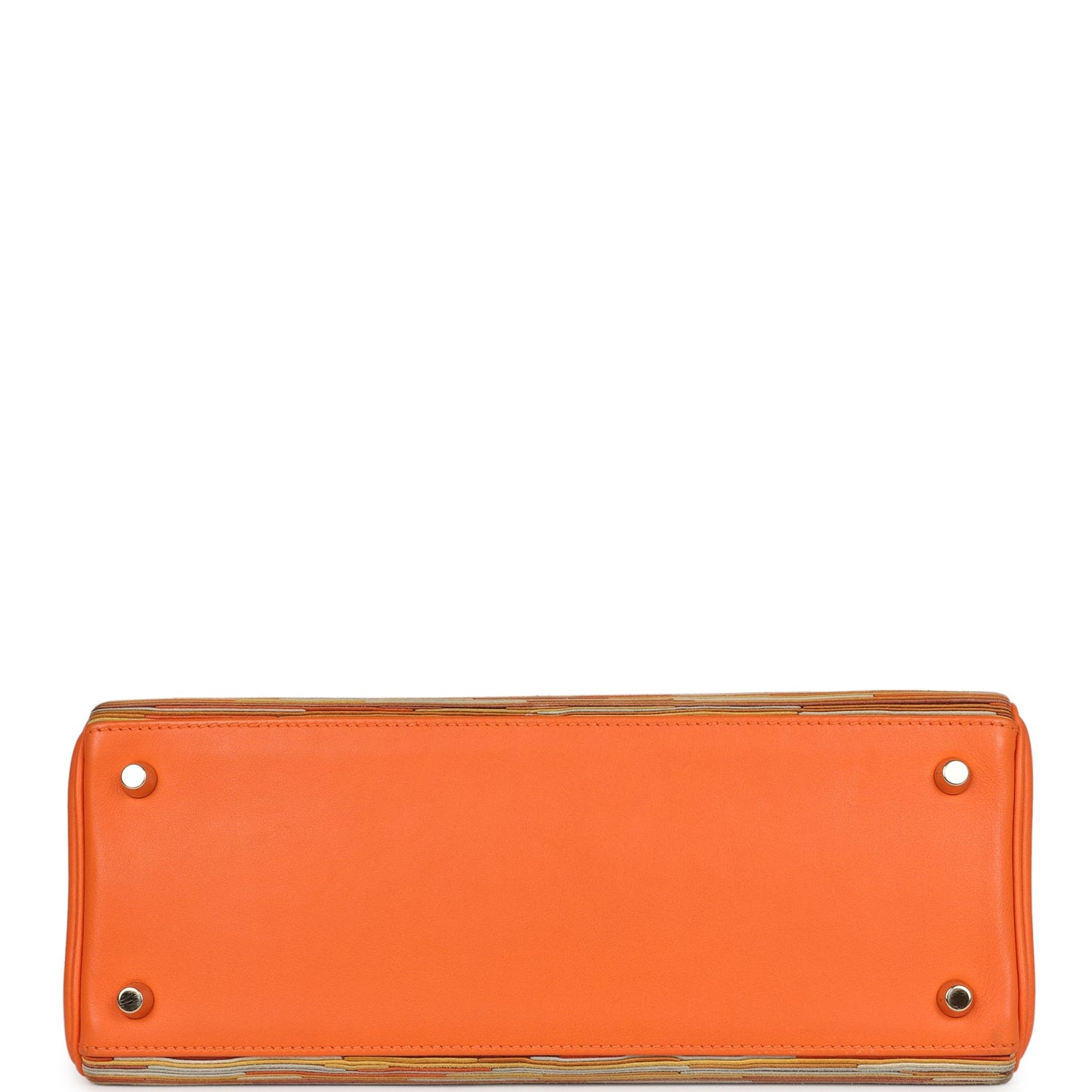 Hermes Kelly Retourne 28 Vibrato Orange Evercalf Gold Hardware