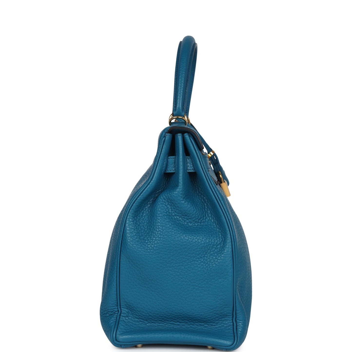 Hermes Kelly Retourne 35 Cobalt Clemence Gold Hardware
