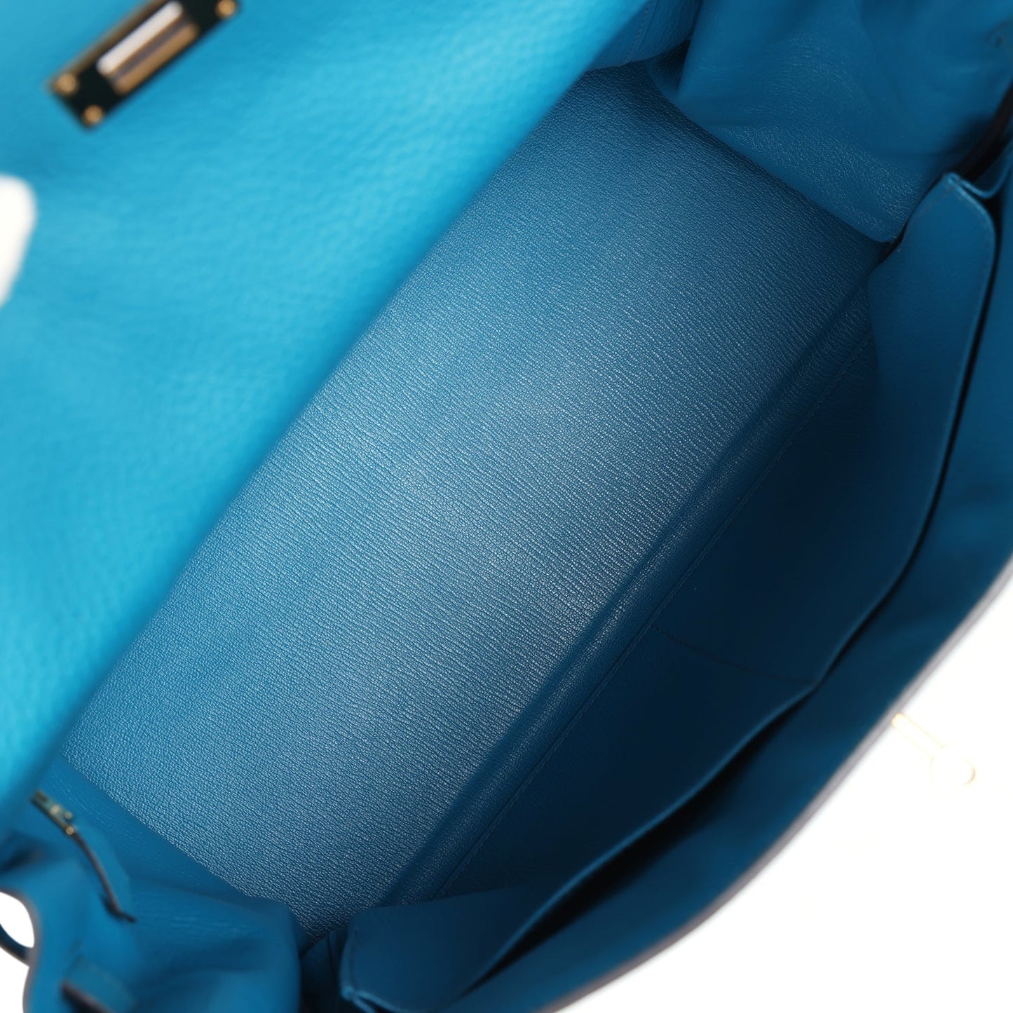 Hermes Kelly Retourne 35 Cobalt Clemence Gold Hardware