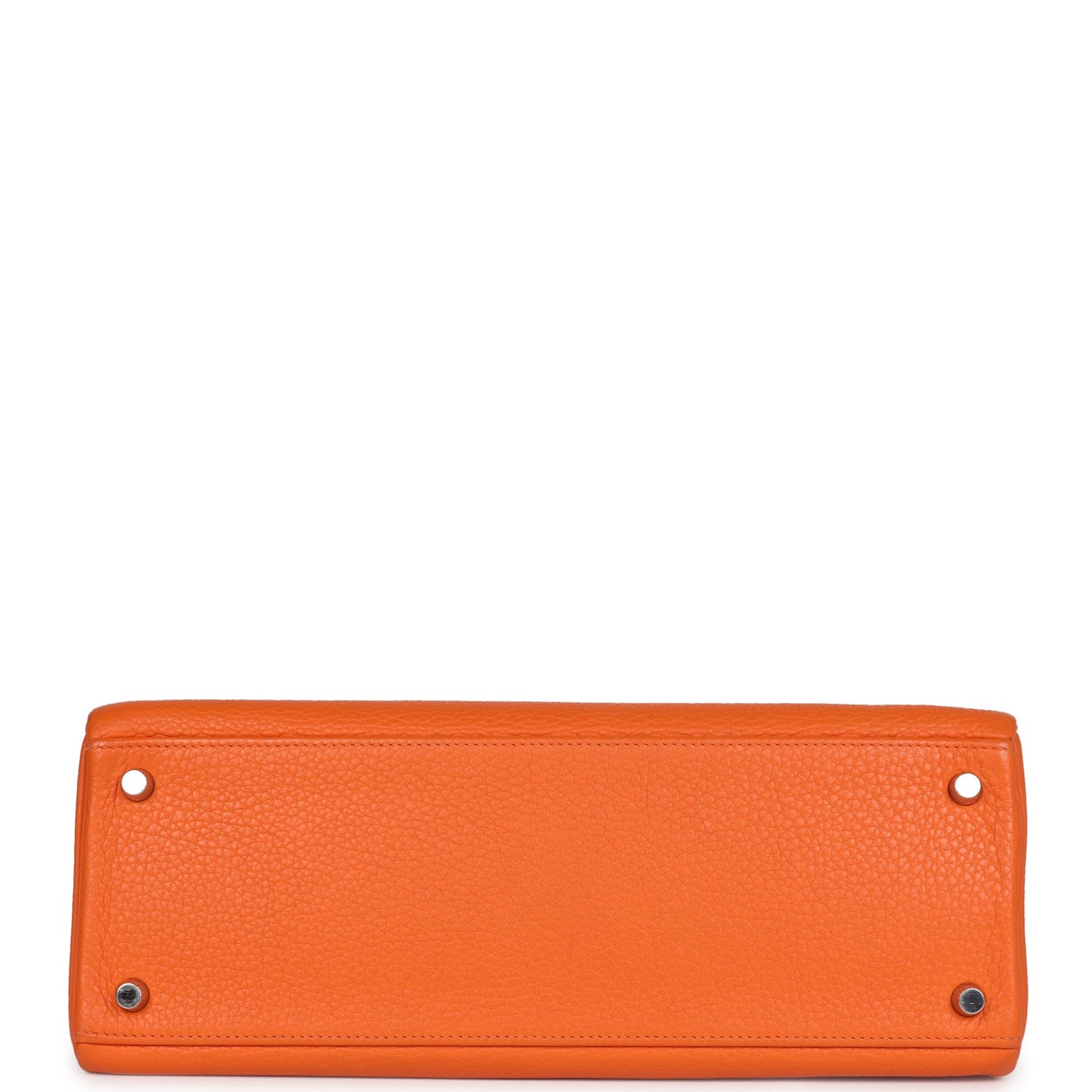 Hermes Kelly Retourne 32 Orange Togo Palladium Hardware