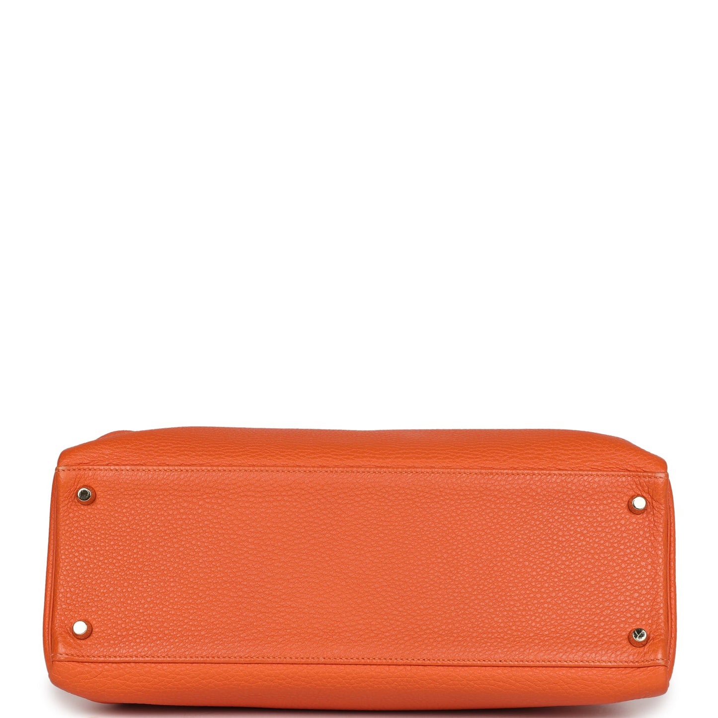 Hermes Kelly Retourne 35 Orange Togo Gold Hardware