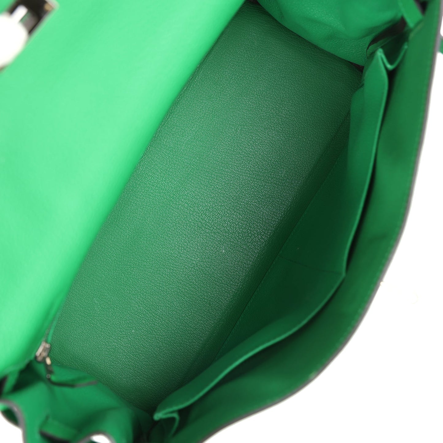 Hermes Kelly Retourne 32 Bambou Togo Palladium Hardware