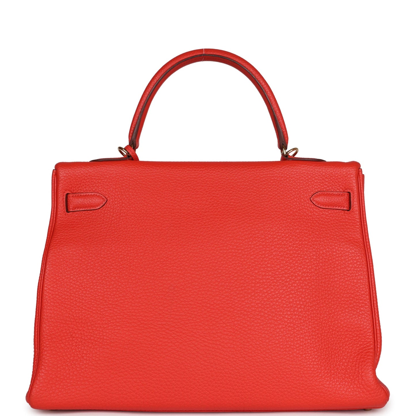 Hermes Kelly Retourne 35 Capucine Togo Gold Hardware