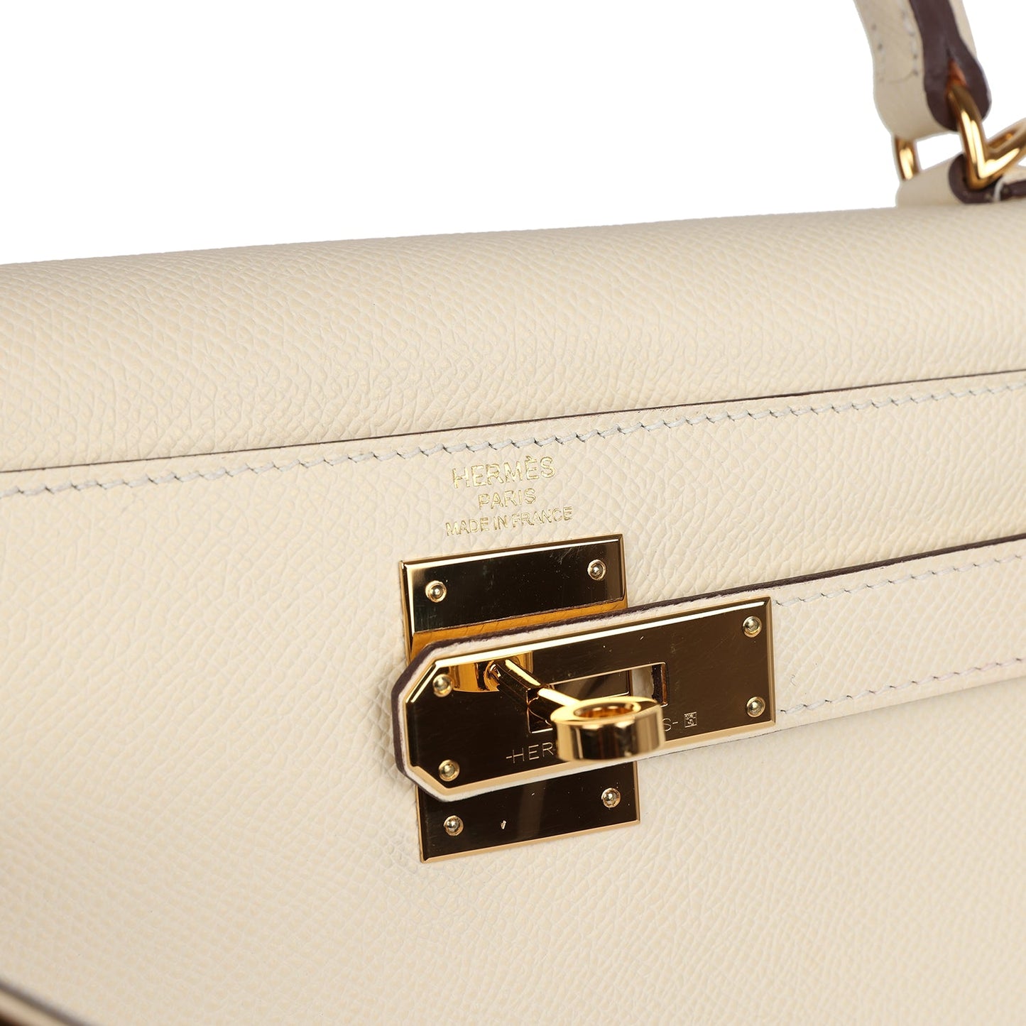 Hermes Kelly Sellier 28 Nata Epsom Gold Hardware