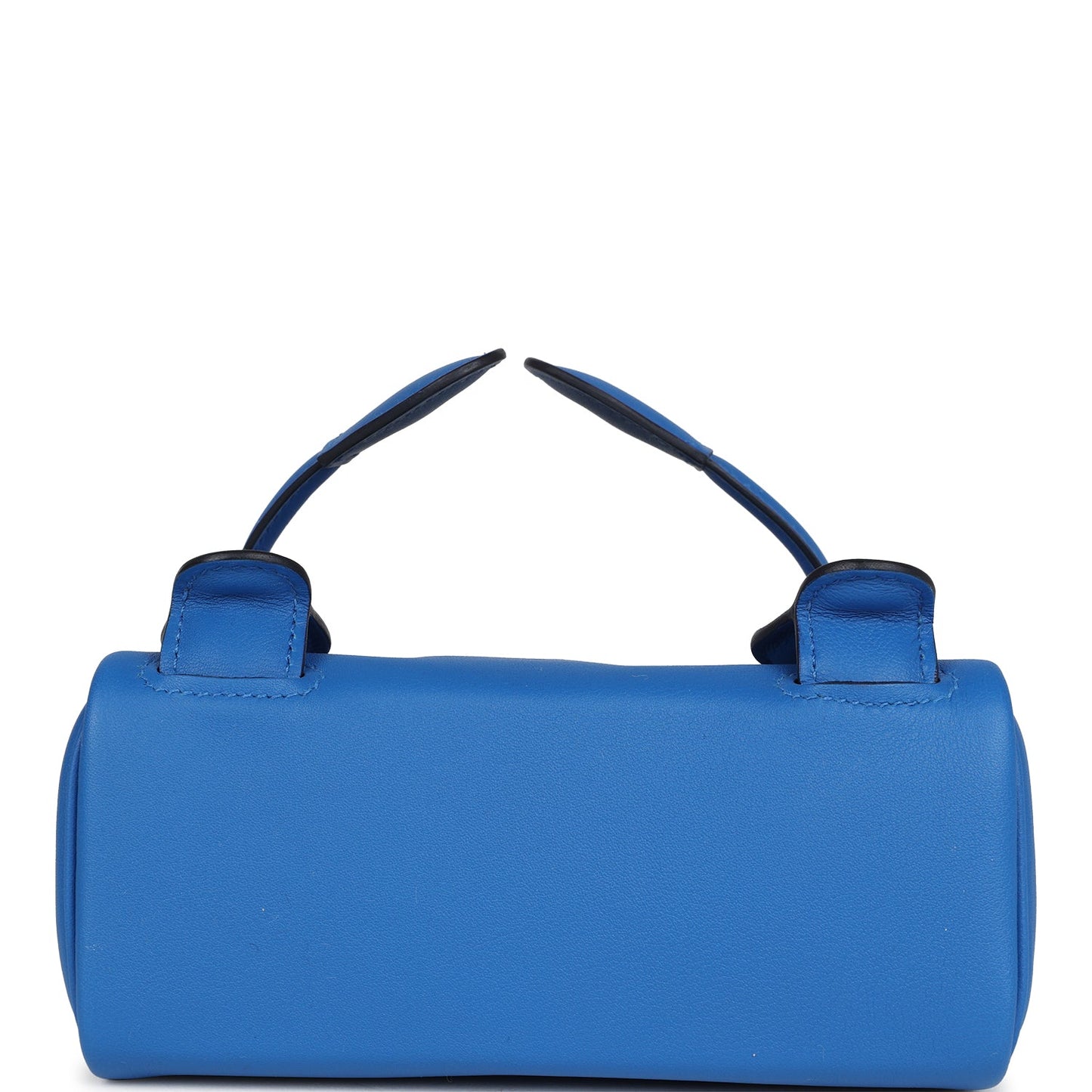 Hermes 'Quelle Idolle' Kelly Doll Bleu Zellige and Bleu Agate Swift Palladium Hardware