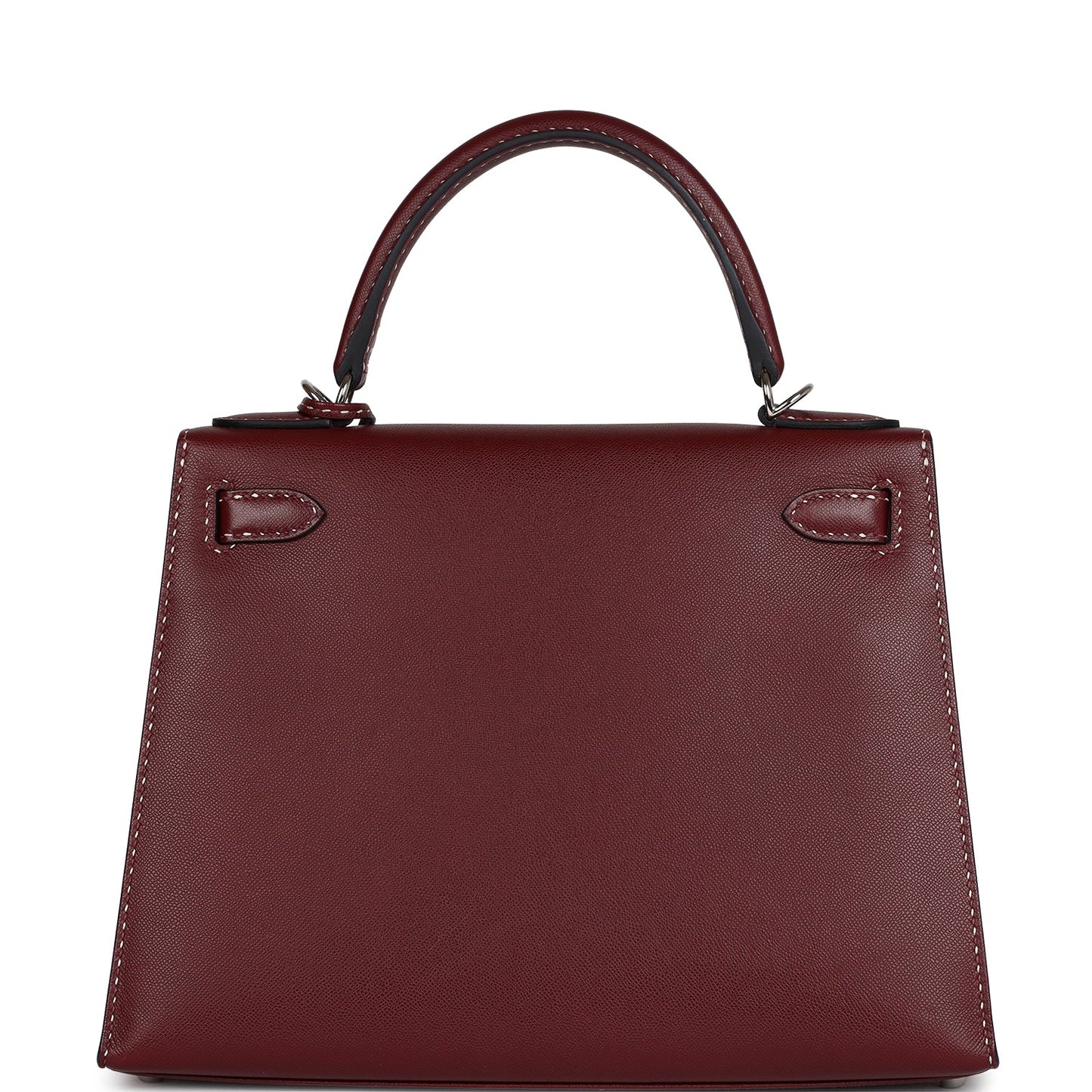 Hermes 'Miss You' Kelly Sellier 28 Rouge H Monsieur Palladium Hardware